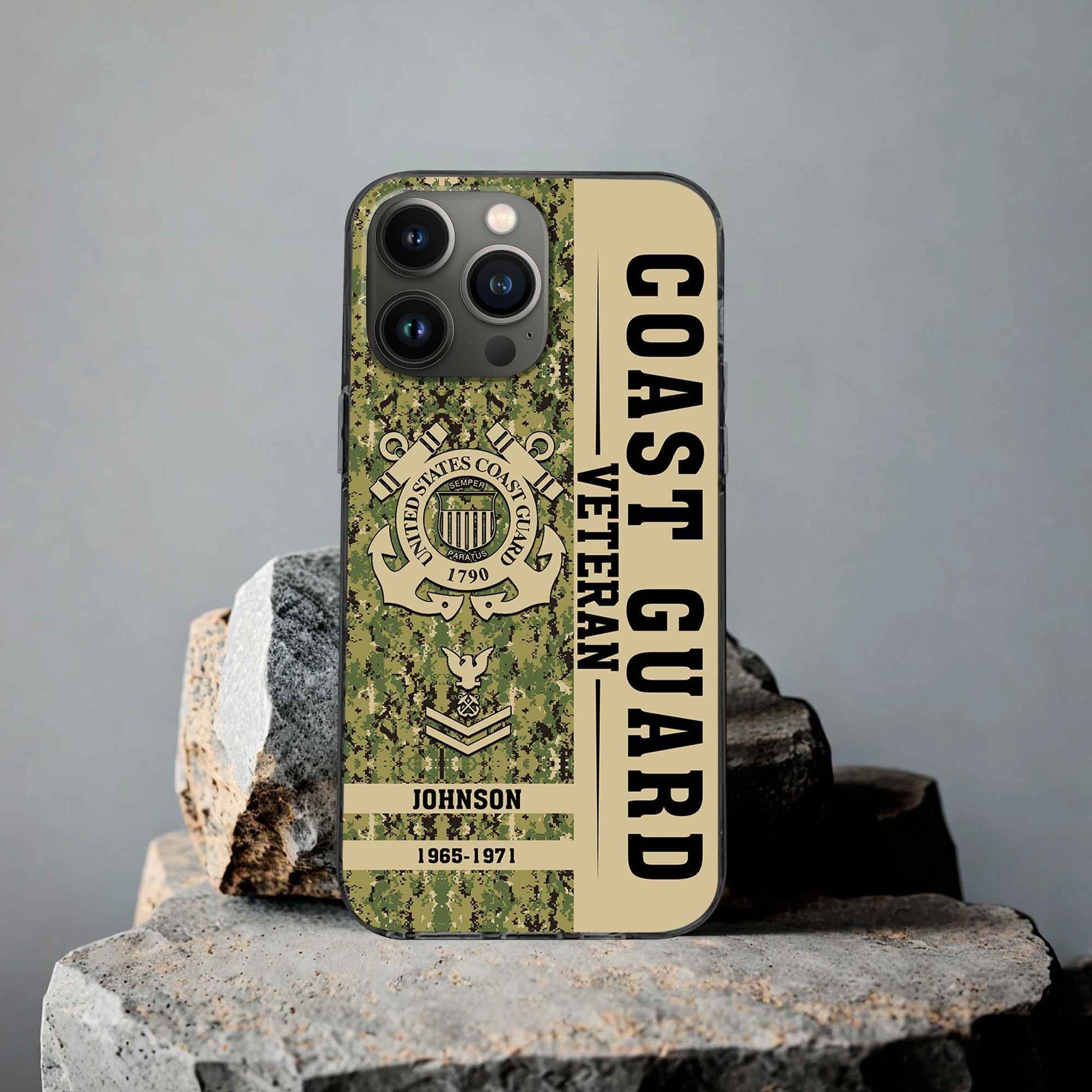 Premium Custom USCG Phone Case VPVC507205, Gifts For Coast Guard Veteran, Best Gifts On Father's Day, Armed Forces Day, Independence Day, Veterans Day.