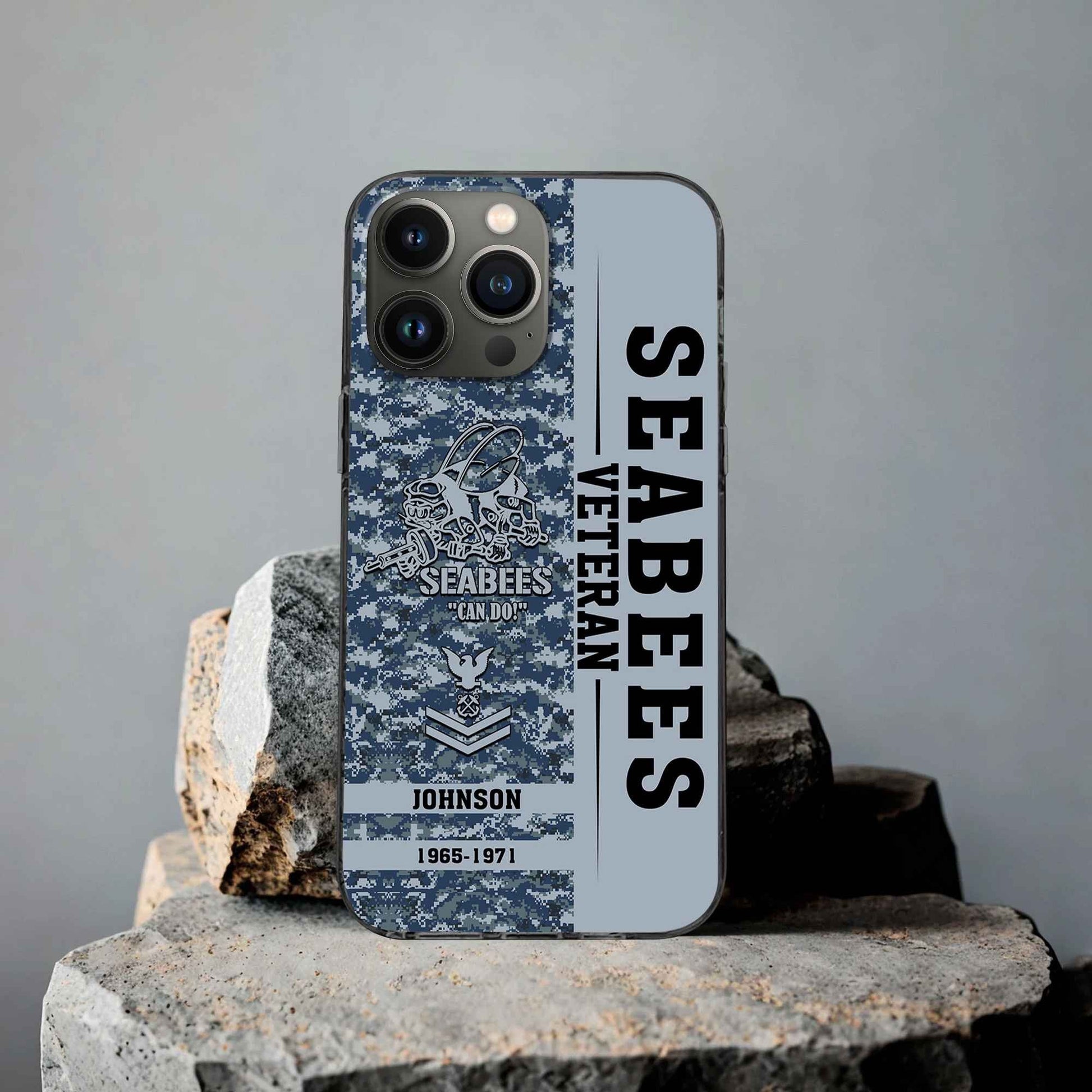 Premium Custom US Seabees Phone Case VPVC507209, Gifts For Seabees Veteran, Best Gifts On Father's Day, Armed Forces Day, Independence Day, Veterans Day.