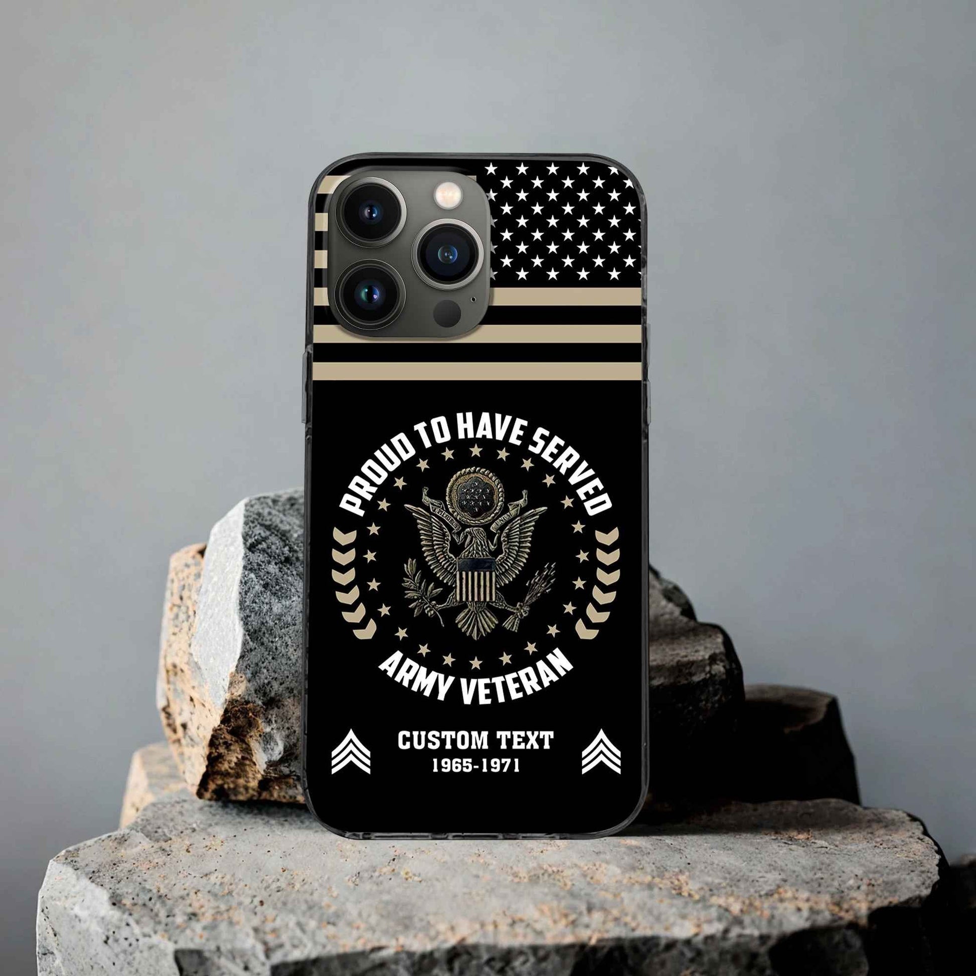 Premium Custom US Army Phone Case VPVC507401, Gifts For Army Veteran, Best Gifts On Father's Day, Armed Forces Day, Independence Day, Veterans Day.