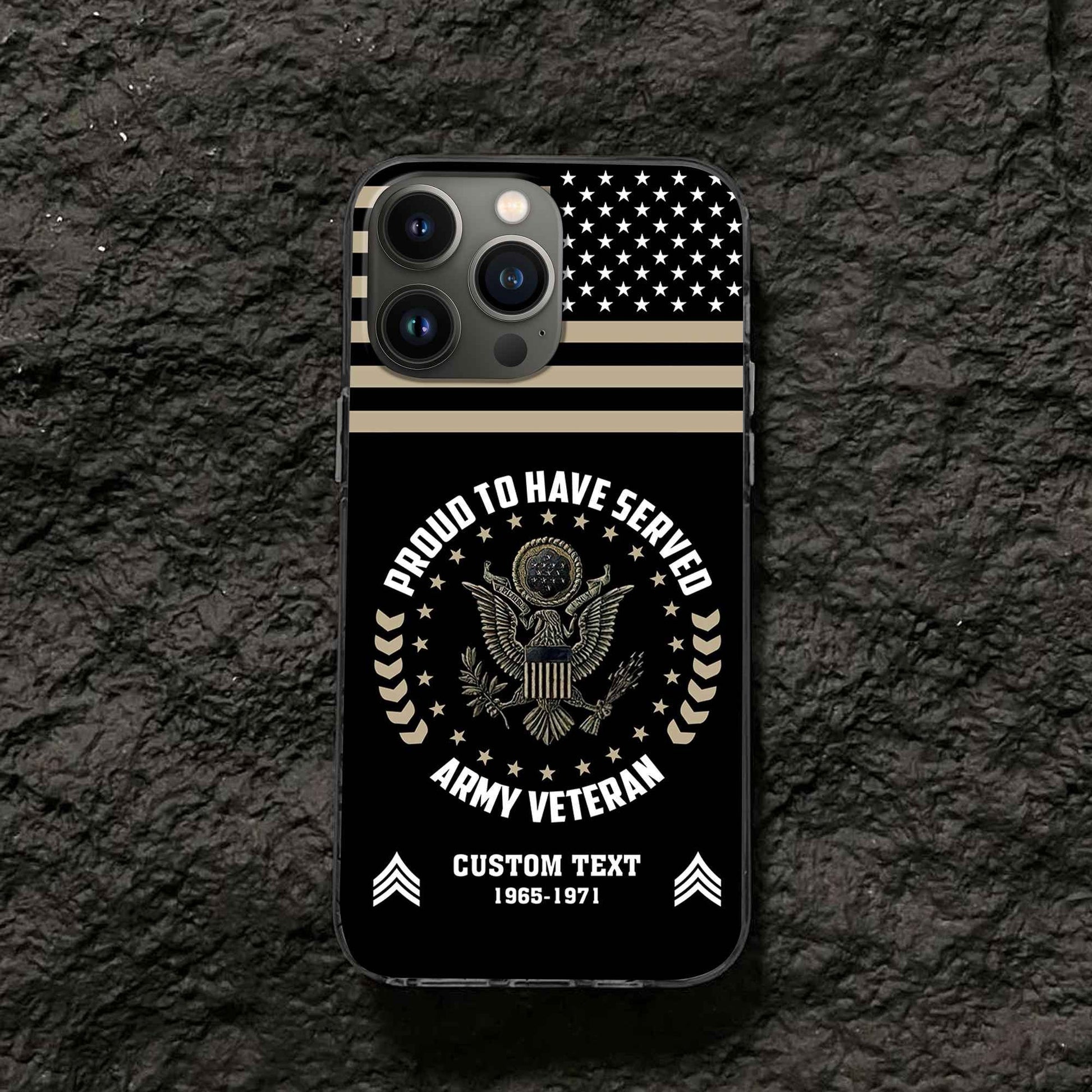 Premium Custom US Army Phone Case VPVC507401, Gifts For Army Veteran, Best Gifts On Father's Day, Armed Forces Day, Independence Day, Veterans Day.