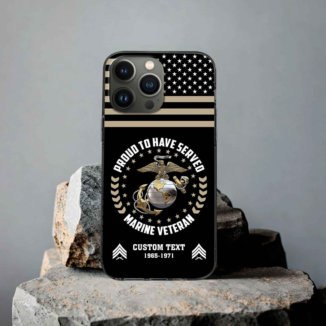 Premium Custom USMC Phone Case VPVC507403, Gifts For Marine Veteran, Best Gifts On Father's Day, Armed Forces Day, Independence Day, Veterans Day.