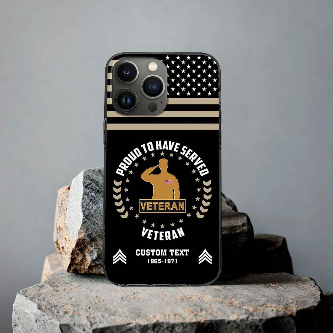Premium Custom US Veteran Phone Case VPVC507407, Gifts For US Veteran, Best Gifts On Father's Day, Armed Forces Day, Independence Day, Veterans Day.