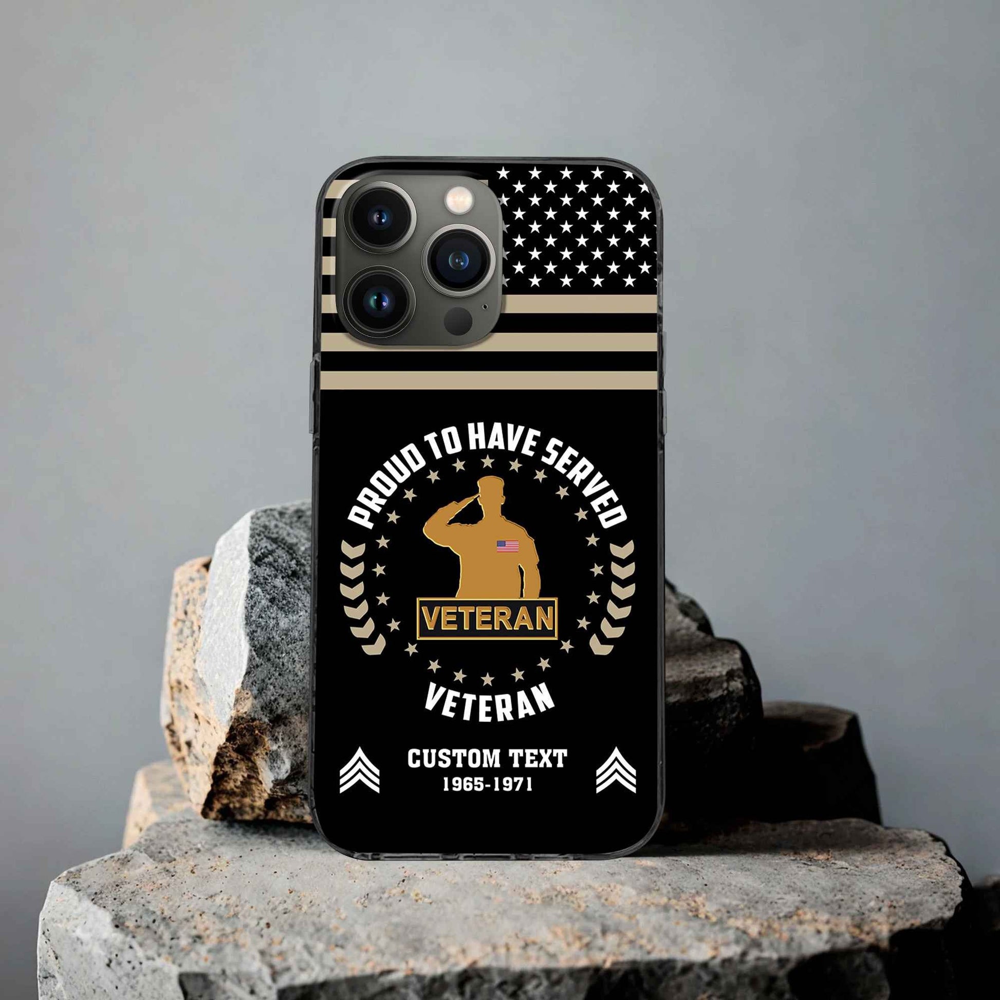 Premium Custom US Veteran Phone Case VPVC507407, Gifts For US Veteran, Best Gifts On Father's Day, Armed Forces Day, Independence Day, Veterans Day.