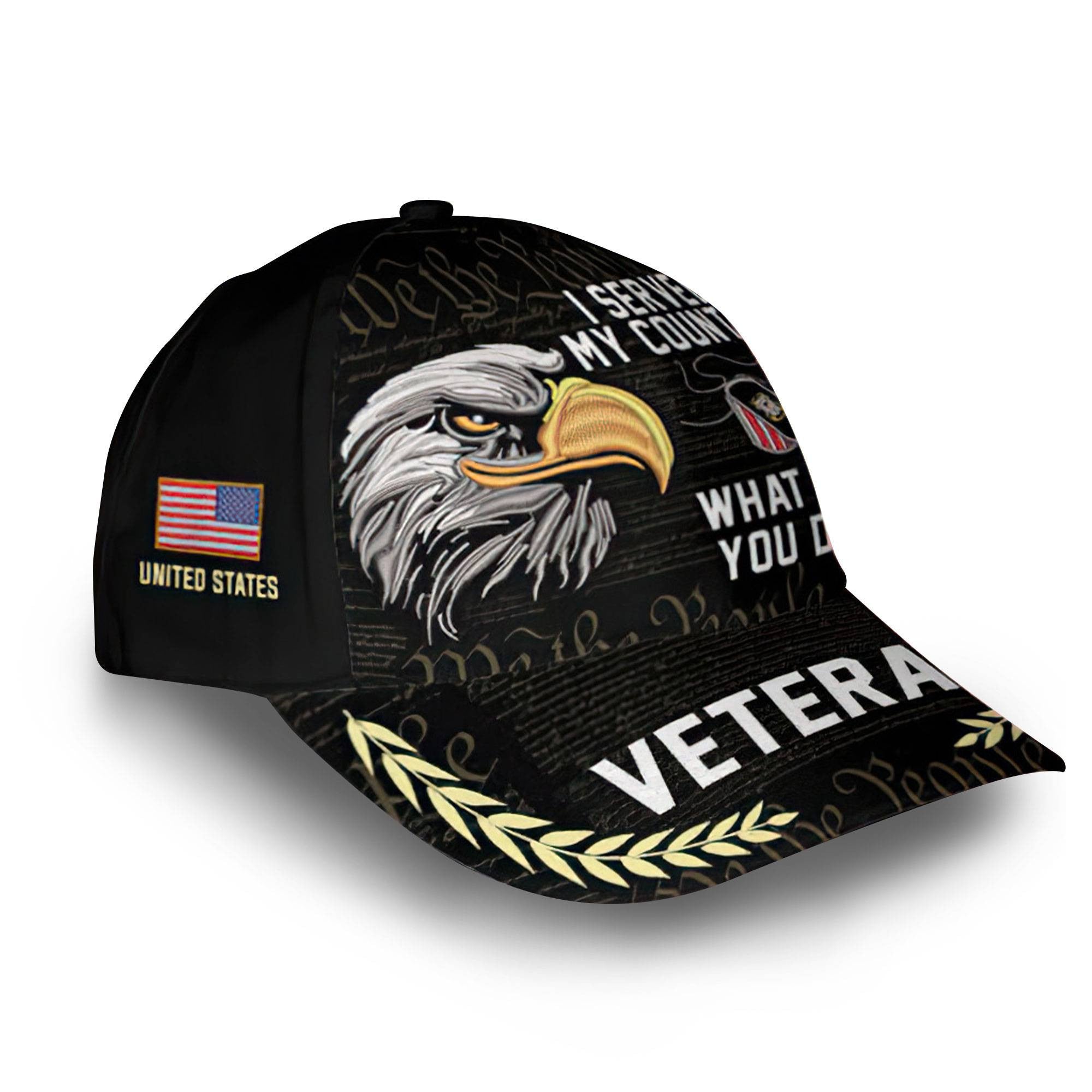 Unique Custom Name, Rank, USCG Cap VPVC014810, Gifts For Coast Guard Veteran, Best Gifts On Father's Day, Independence Day, Veterans Day.