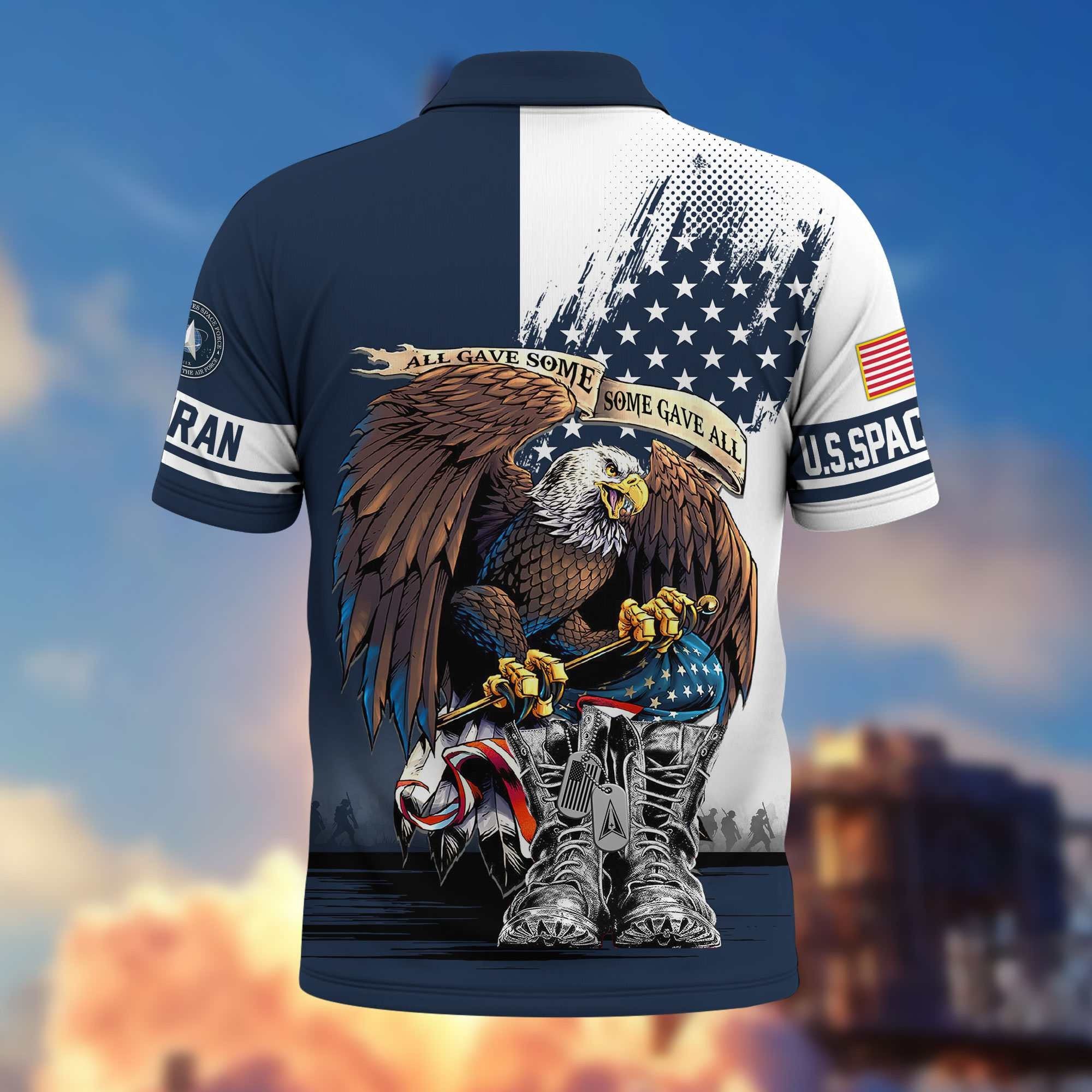 Premium US Veterans Polo Shirt BPHN030411, Gifts For US Veterans, Gifts On Memorial Day, Father's Day, Armed Forces Day, Independence Day, Veterans Day.