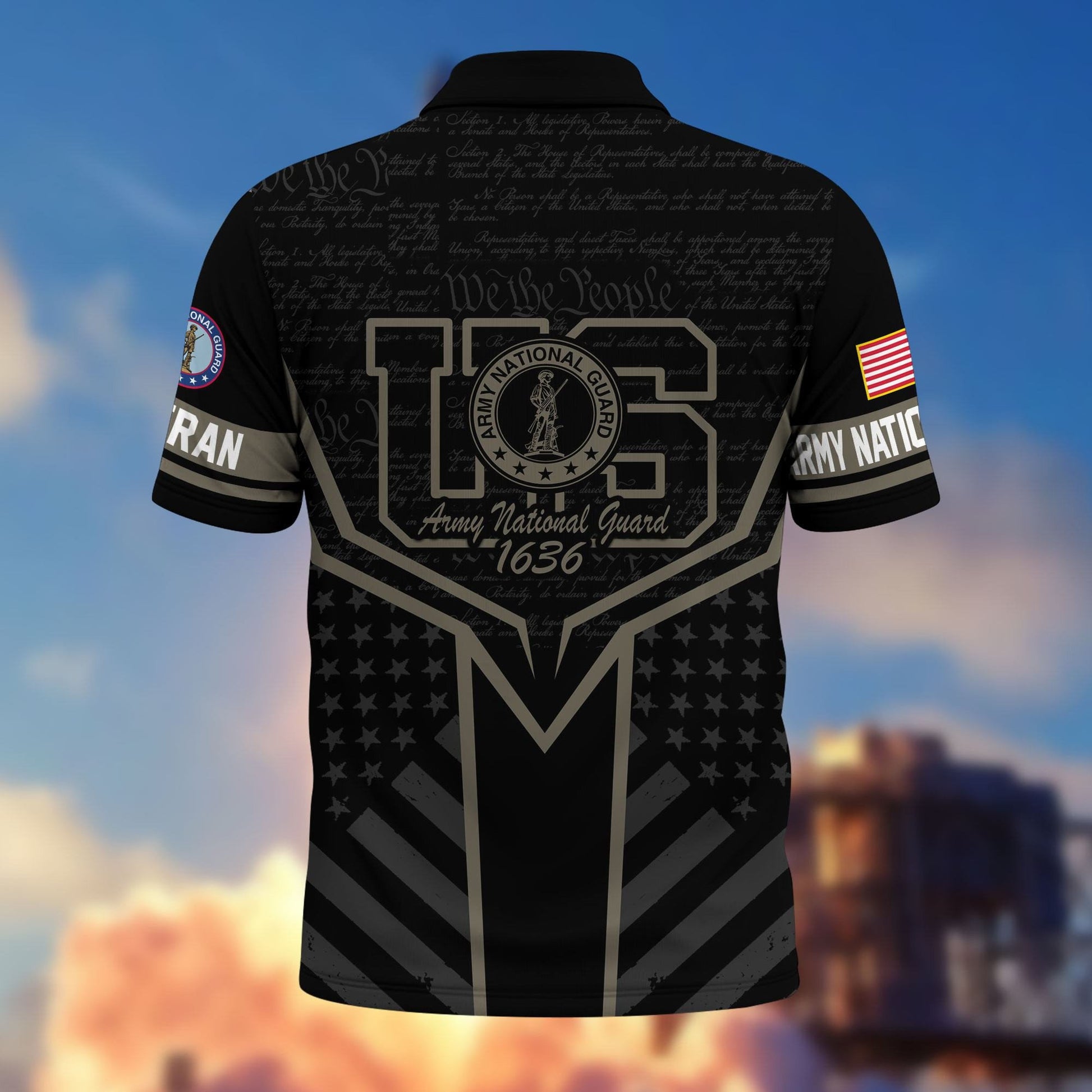 Premium US Veterans Polo Shirt BPHN280312, Gifts For US Veterans, Gifts On Memorial Day, Father's Day, Armed Forces Day, Veterans Day.