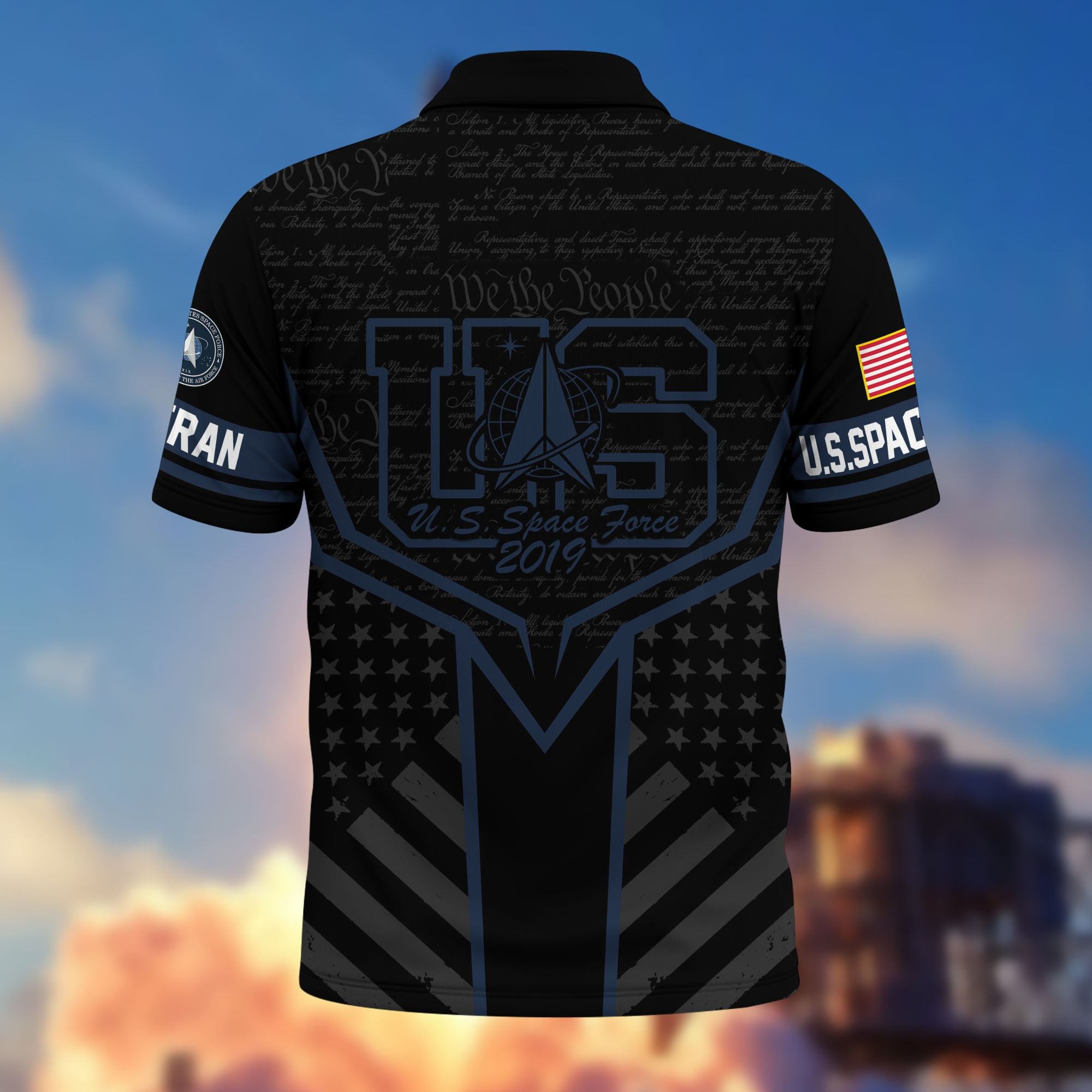 Premium US Veterans Polo Shirt BPHN280312, Gifts For US Veterans, Gifts On Memorial Day, Father's Day, Armed Forces Day, Veterans Day.