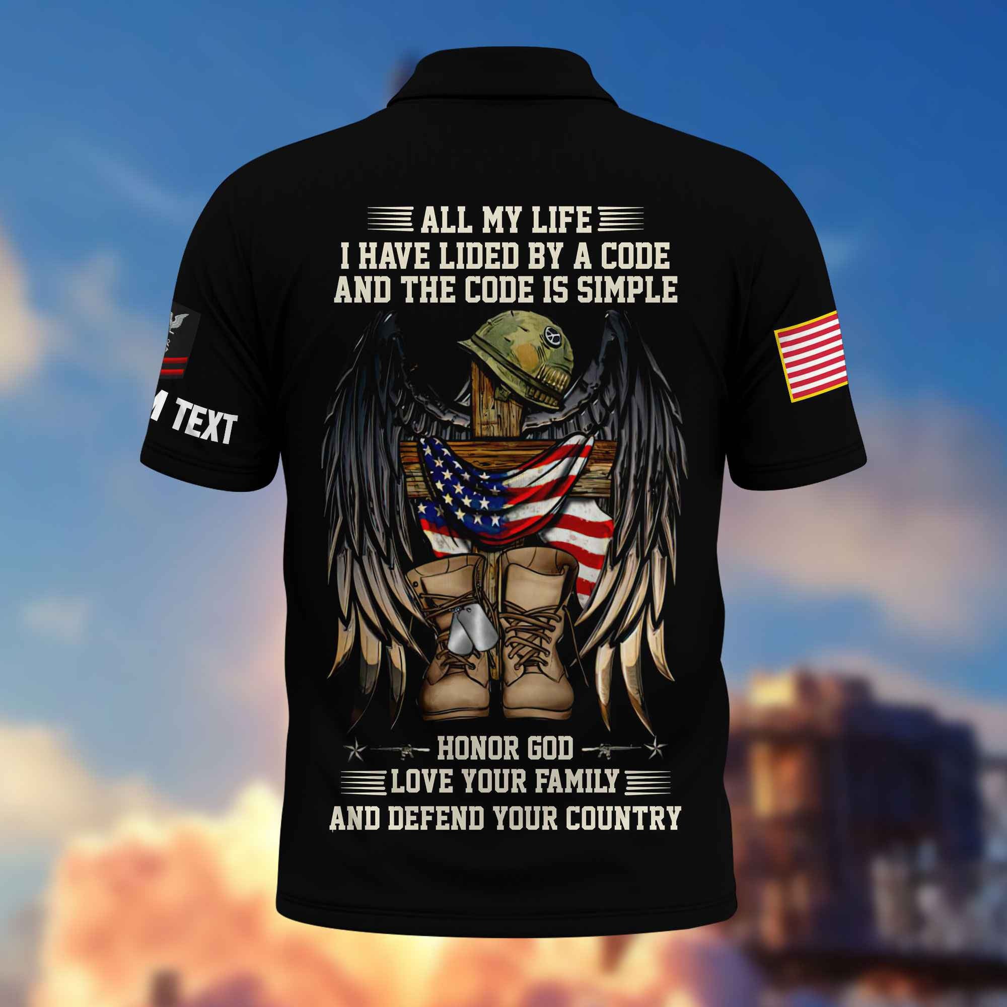 US Navy Custom Polo Shirt VPVC216502, Gifts For Navy Veteran, Best Gifts On Father's Day, Armed Forces Day, Independence Day, Veterans Day.
