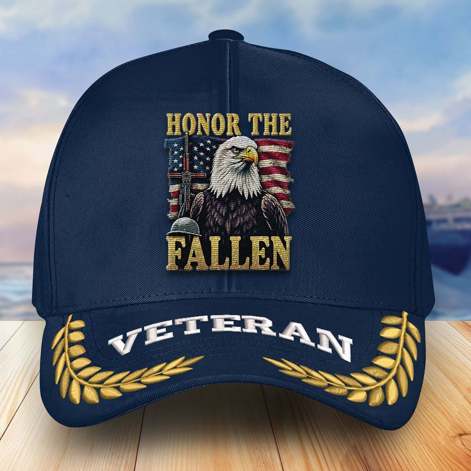 Premium US Veterans Embroidered Baseball Hats VPVC302802, Gifts For Veterans On Father's Day, Armed Forces Day, Independence Day, Veterans Day.