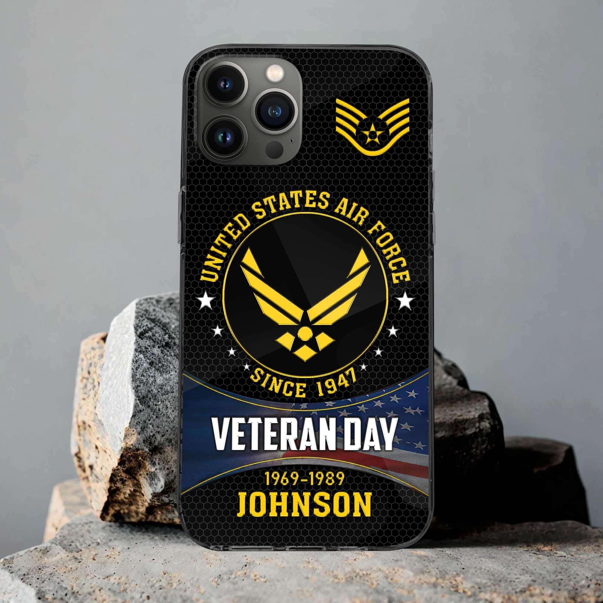 Premium Custom USAF Phone Case VPVC504604, Gifts For Air Force Veteran, Gifts For Dad, For Husband, Best Gifts On Father's Day, Armed Forces Day, Independence Day, Veterans Day.