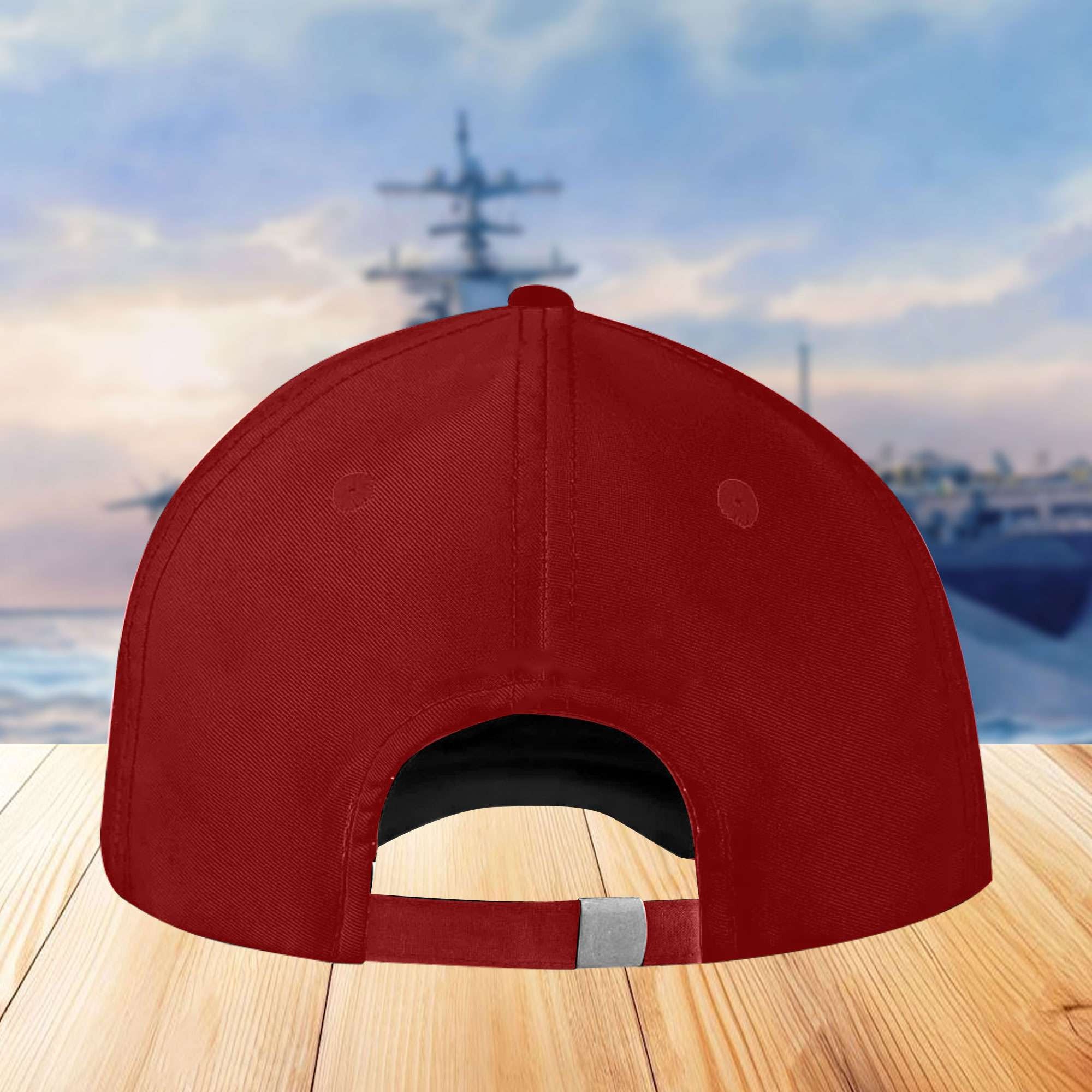 Premium US Navy Embroidered Baseball Hats VPVC305401, Gifts For Navy Veterans On Father's Day, Armed Forces Day, Independence Day, Veterans Day.