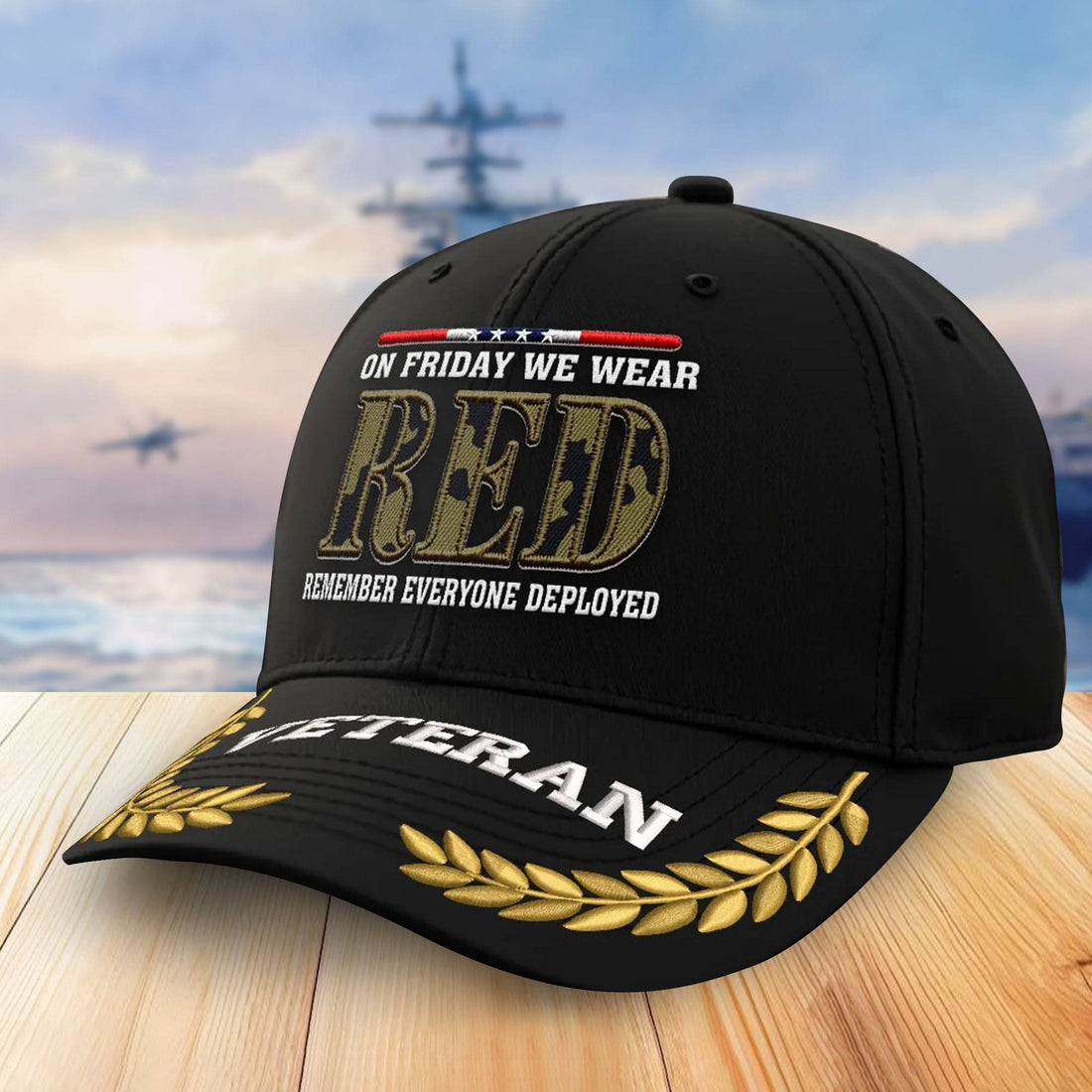 Premium US Veterans Embroidered Baseball Hats VPVC306003, Gifts For Veterans On Father's Day, Armed Forces Day, Independence Day, Veterans Day.