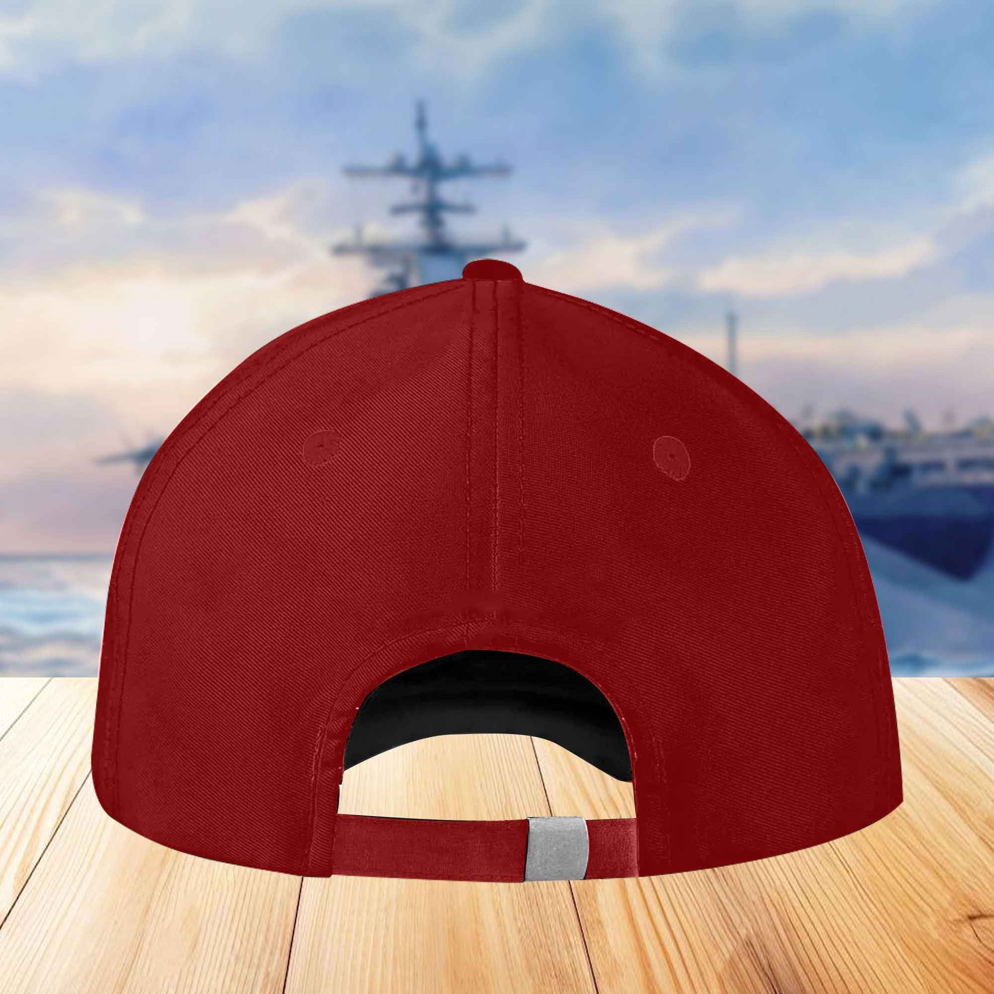 Premium US Veterans Embroidered Baseball Hats VPVC306501, Gifts For Veterans On Father's Day, Armed Forces Day, Independence Day, Veterans Day.