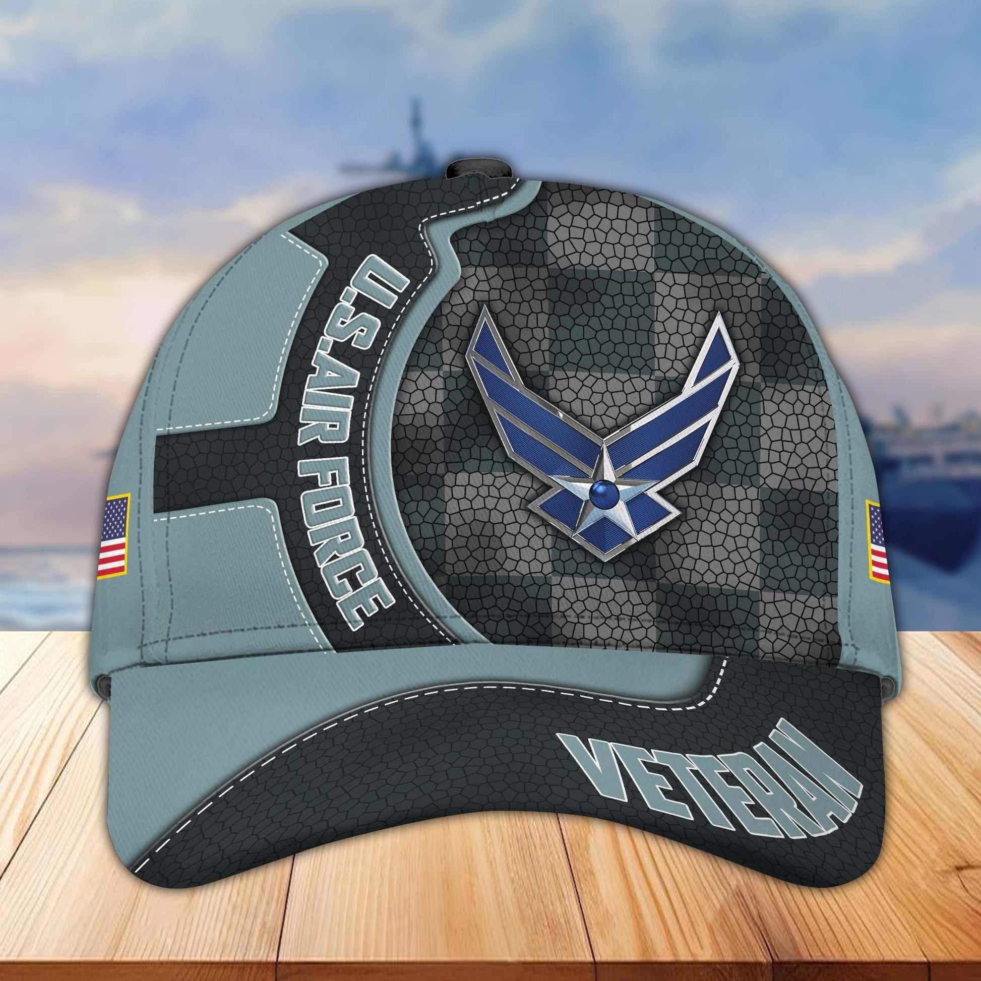 Premium US Veterans Cap BPVC100401, Gifts For US Veterans, Best Gifts On Armed Forces Day, Father's Day, Independence Day, Veterans Day.