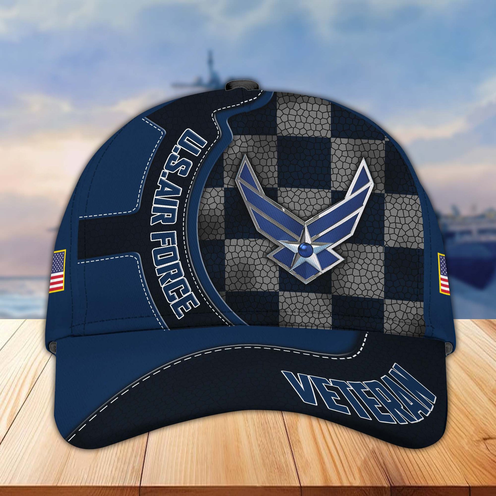 Premium US Veterans Cap BPVC100401, Gifts For US Veterans, Best Gifts On Armed Forces Day, Father's Day, Independence Day, Veterans Day.