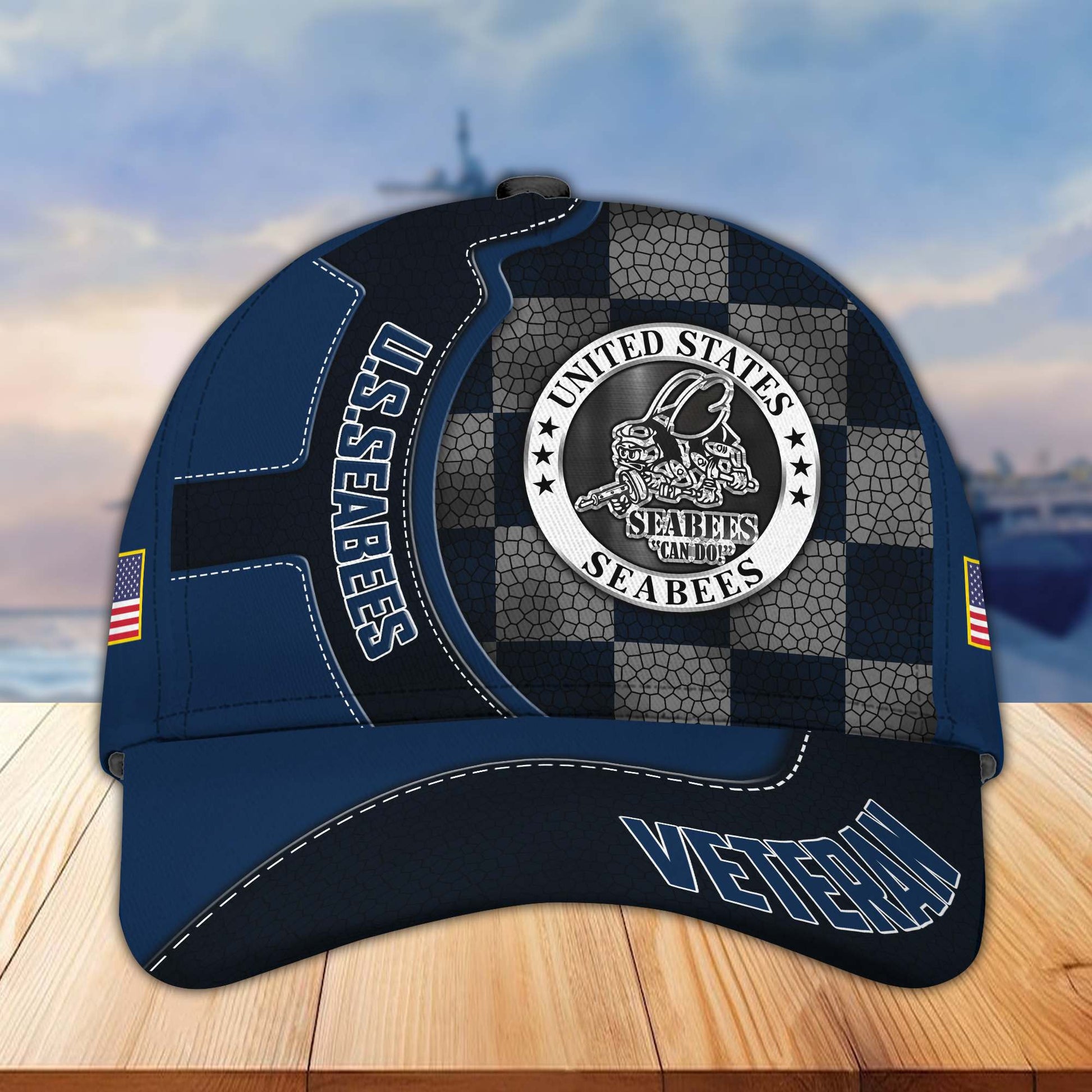 Premium US Veterans Cap BPVC100401, Gifts For US Veterans, Best Gifts On Armed Forces Day, Father's Day, Independence Day, Veterans Day.