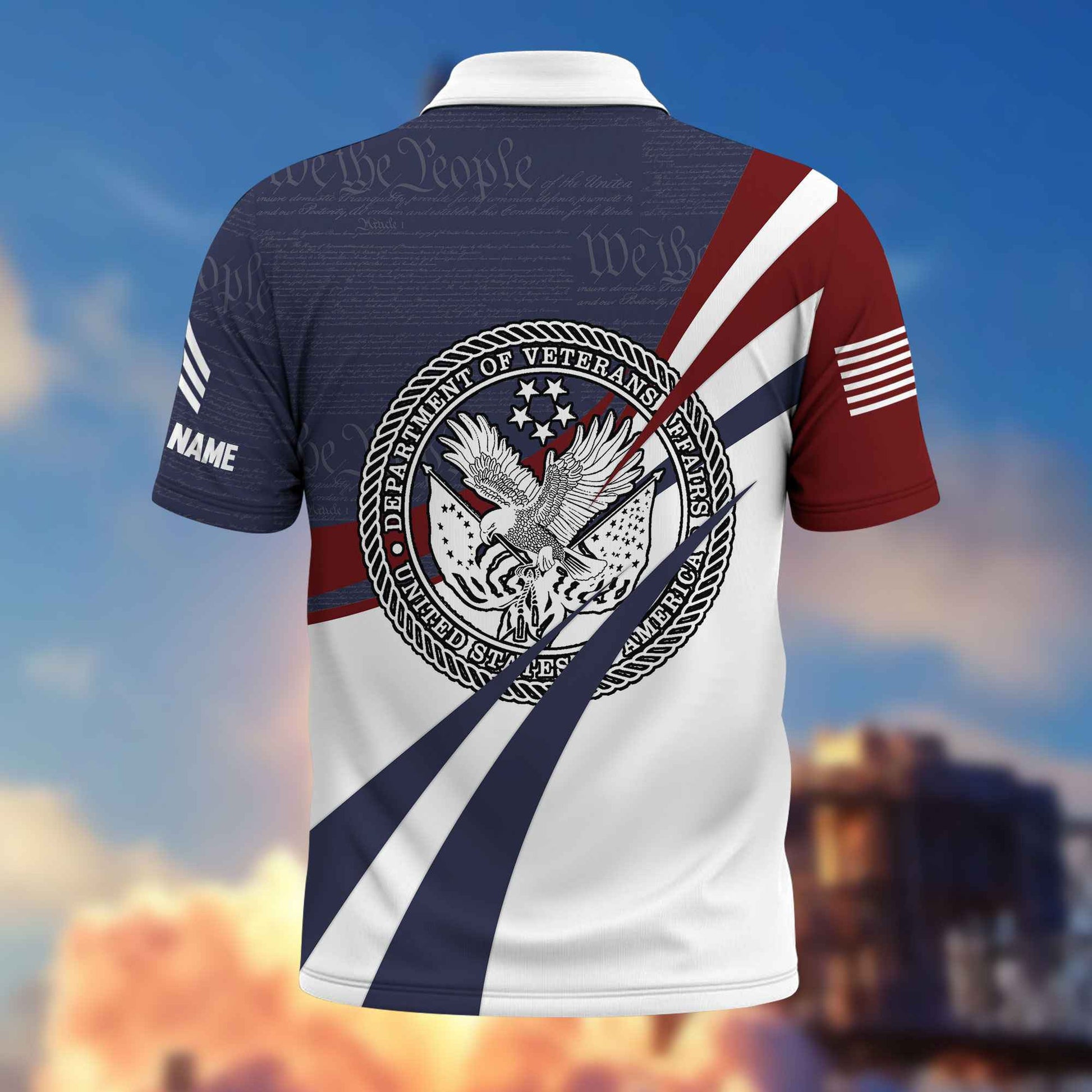 Premium US Veteran Polo Shirt VPVC217907, Custom Name, Rank, Year, Gifts For US Veteran, Best Gifts On Father's Day, Armed Forces Day, Independence Day, Veterans Day.