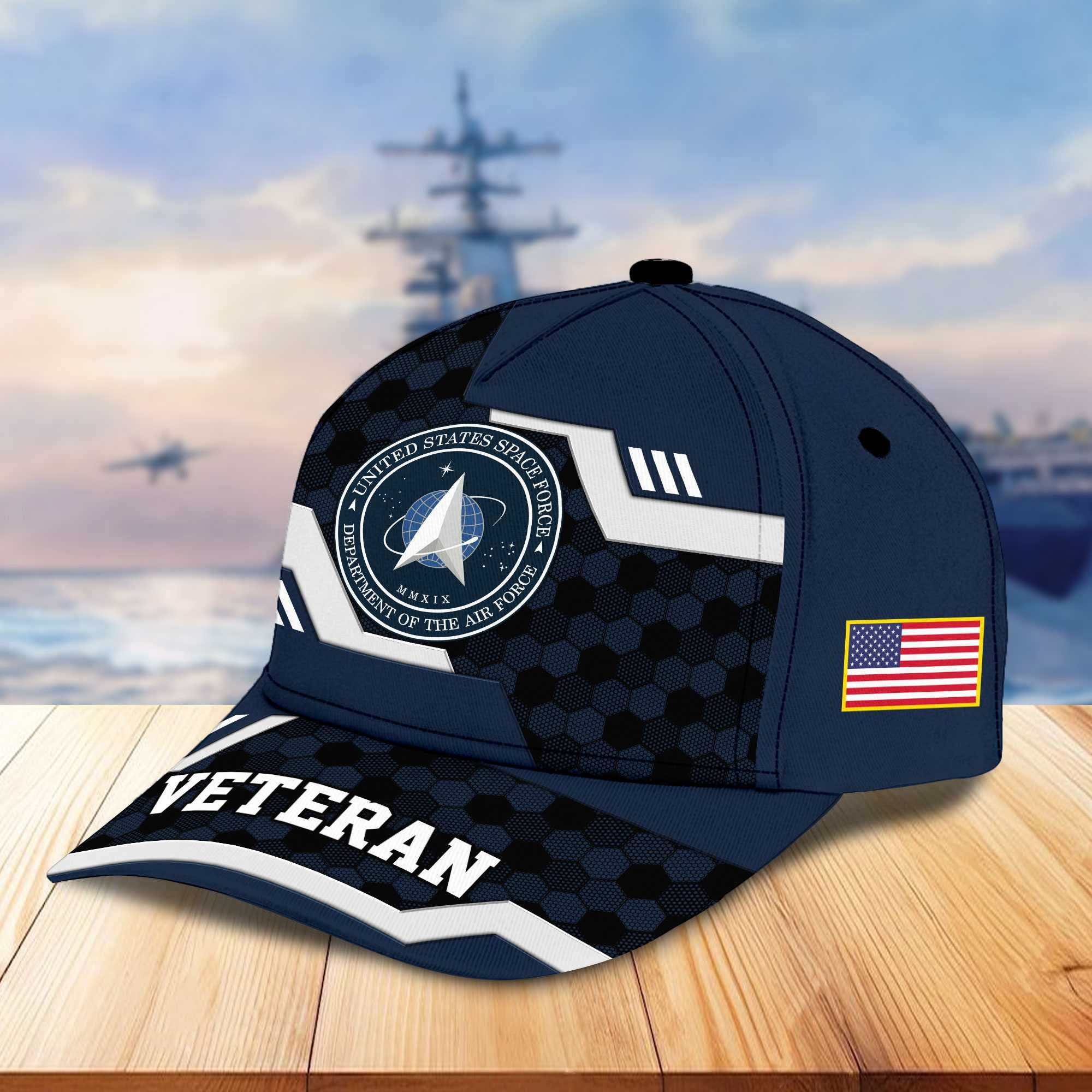 Premium US Veterans Baseball Hats BPHN220411, Gifts For US Veterans On Father's Day, Armed Forces Day, Independence Day, Veterans Day.