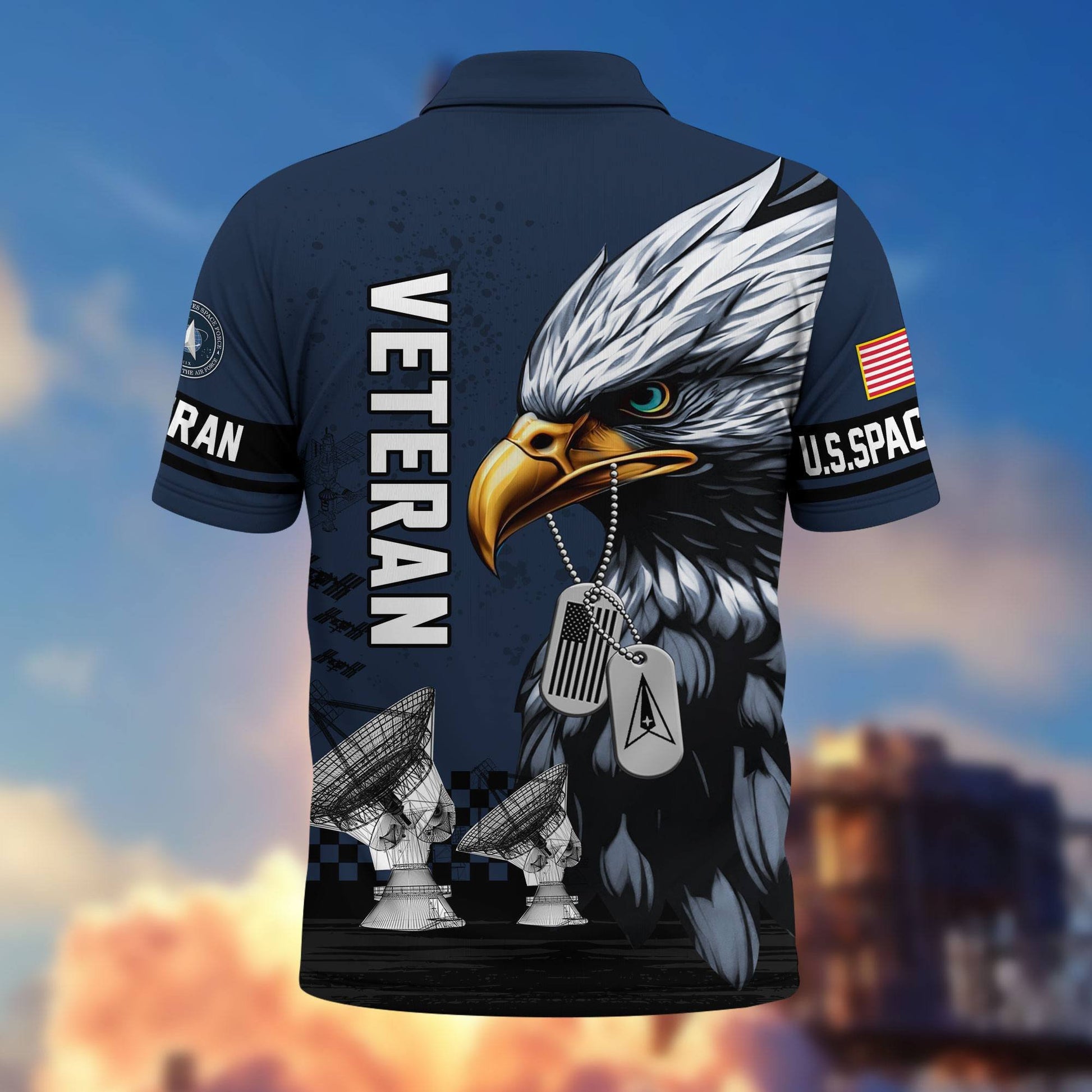 Premium US Veterans Polo Shirt BPHN230412, Gifts For US Veterans, Gifts On Memorial Day, Father's Day, Armed Forces Day, Veterans Day.