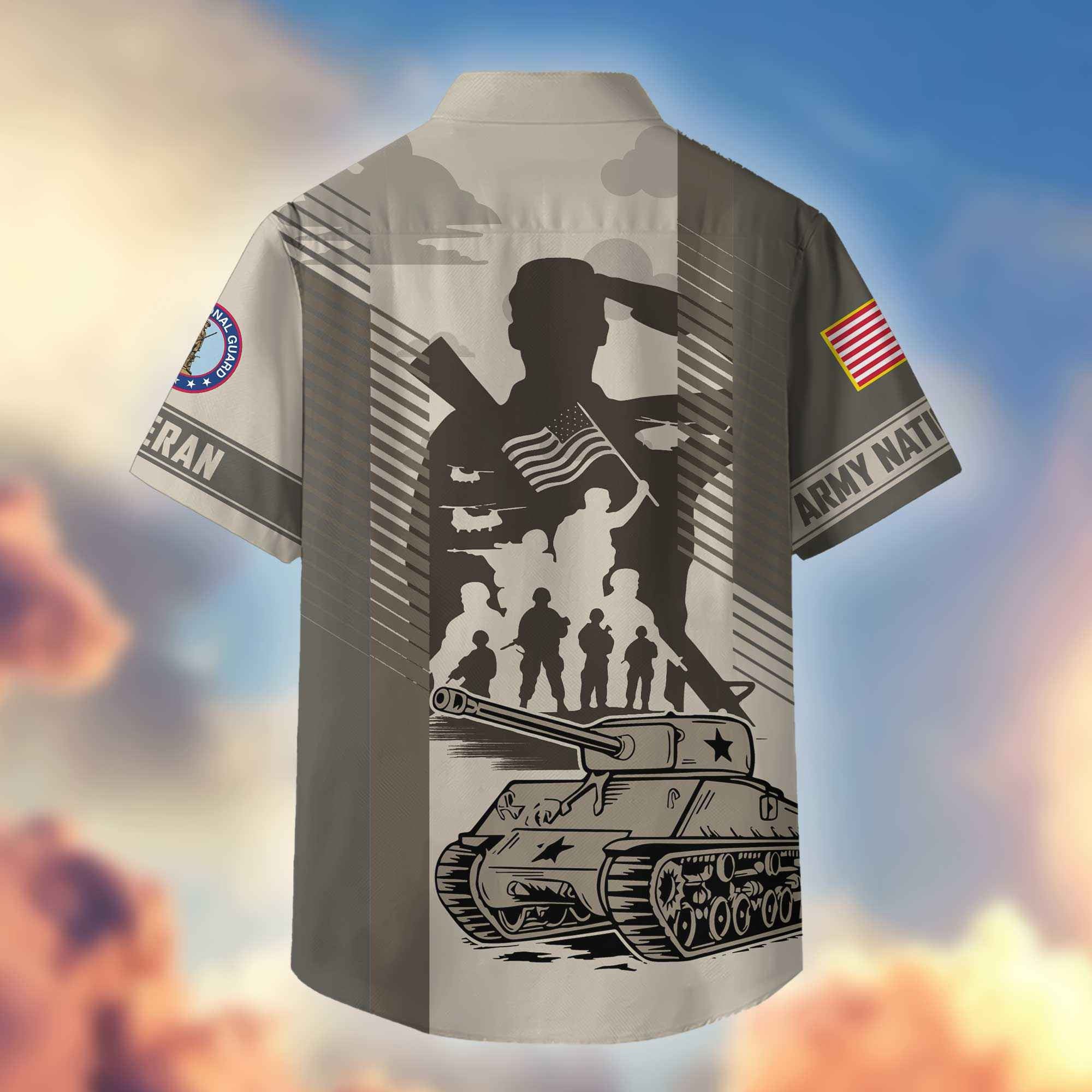 Premium US Army National Guard Hawaiian Shirt VPVC404608, Gifts For Army National Guard Veteran, Best Gifts On Father's Day, Armed Forces Day, Independence Day, Veterans Day.