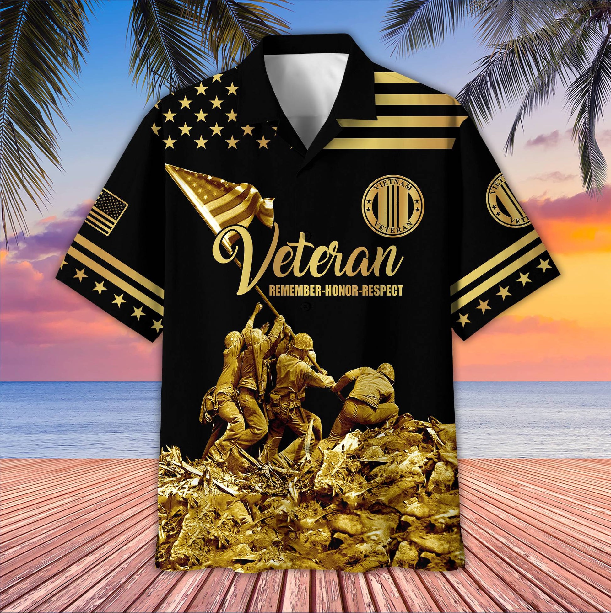 Premium Vietnam Veteran Hawaiian Shirt VPVC406306, Gifts For Vietnam Veteran, Best Gifts On Father's Day, Armed Forces Day, Independence Day, Veterans Day.