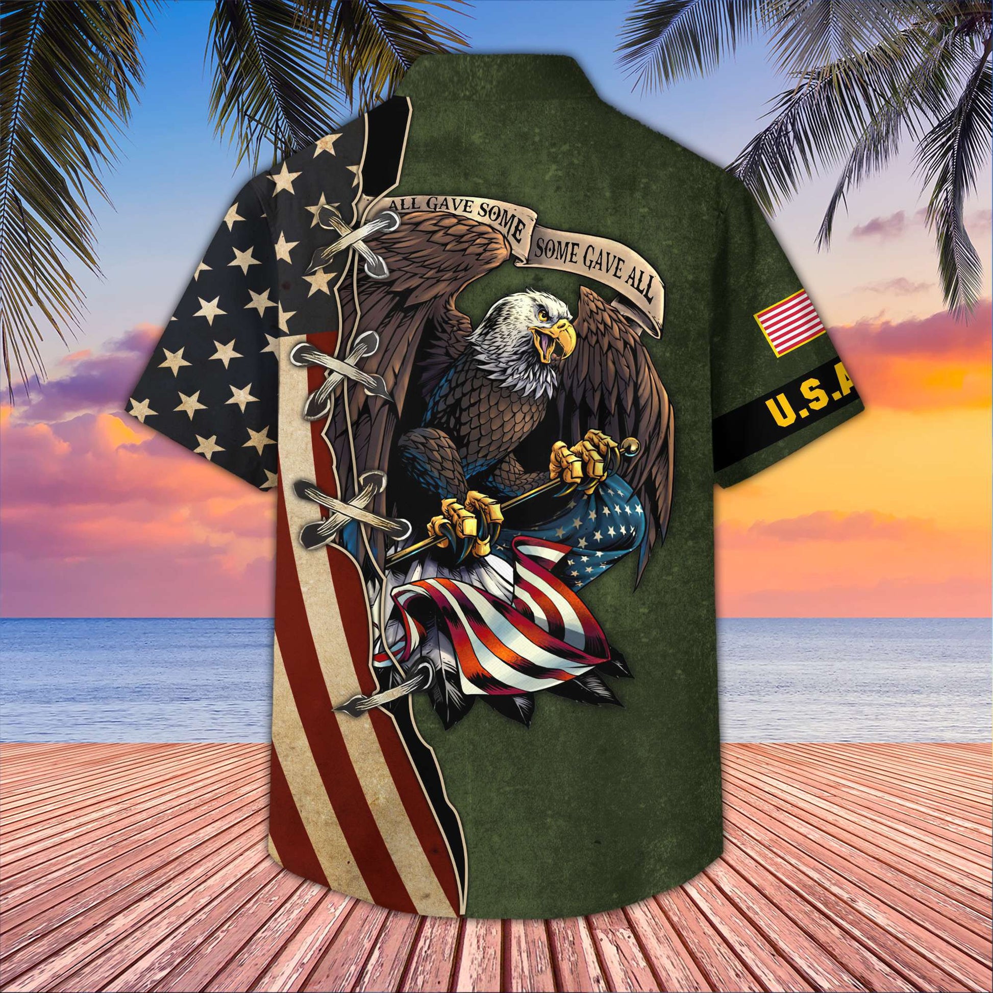 Premium US Army Hawaiian Shirt VPVC406001, Gifts For Army Veteran, Best Gifts On Father's Day, Armed Forces Day, Independence Day, Veterans Day.