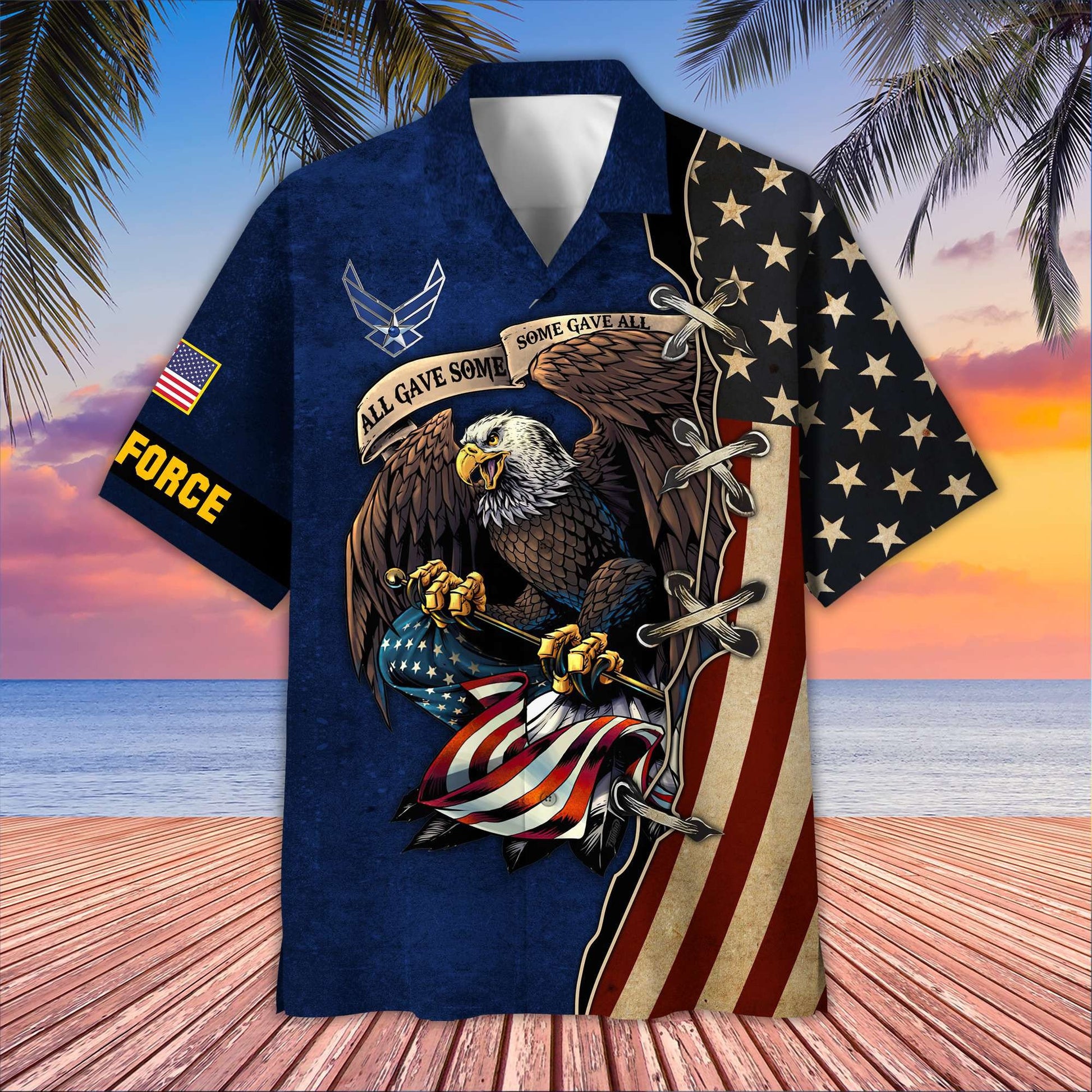 Premium USAF Hawaiian Shirt VPVC406004, Gifts For Air Force Veteran, Best Gifts On Father's Day, Armed Forces Day, Independence Day, Veterans Day.