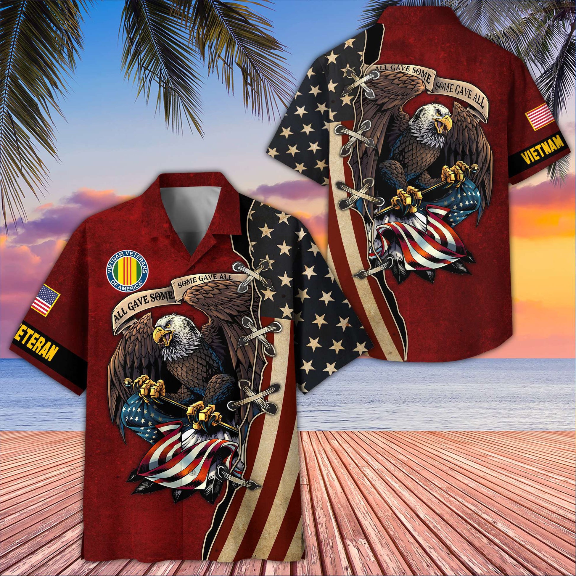Premium Vietnam Veteran Hawaiian Shirt VPVC406006, Gifts For Vietnam Veteran, Best Gifts On Father's Day, Armed Forces Day, Independence Day, Veterans Day.