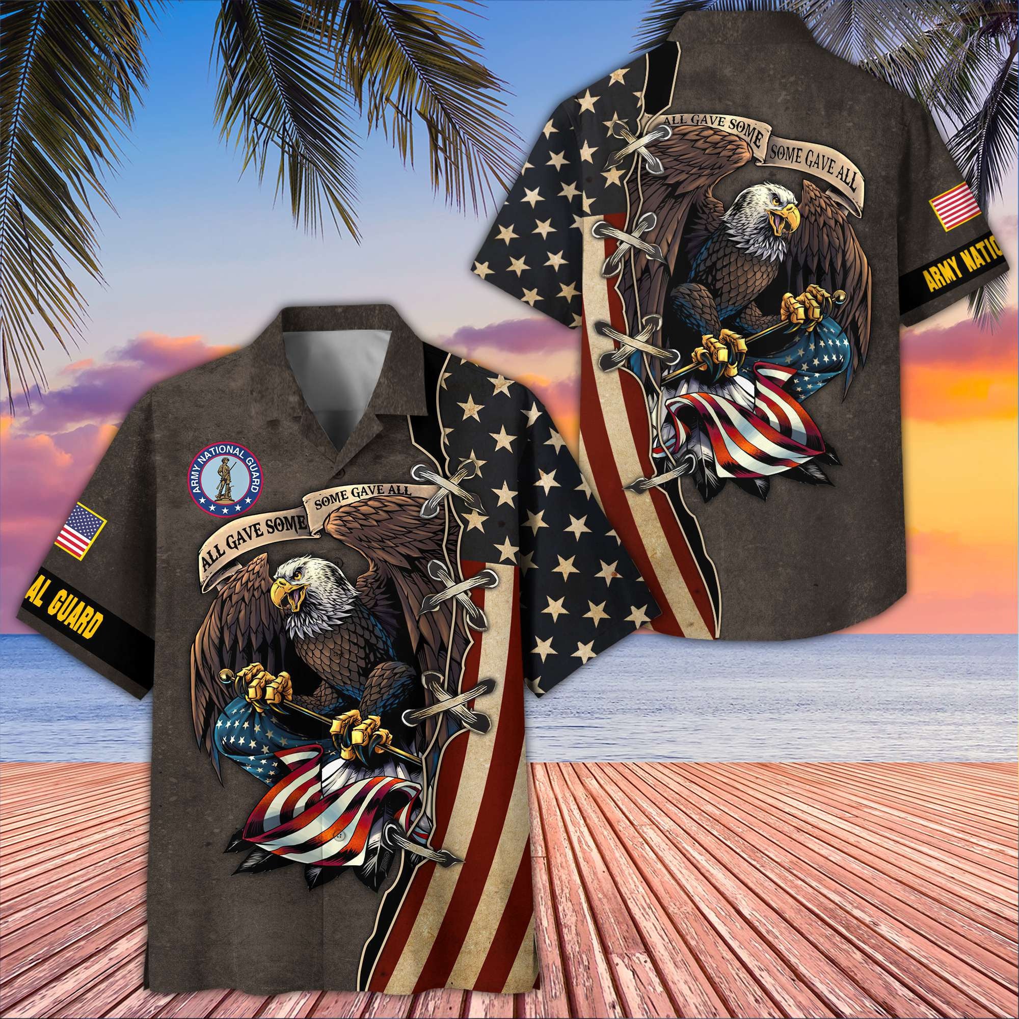 Premium US Army National Guard Hawaiian Shirt VPVC406008, Gifts For Army National Guard Veteran, Best Gifts On Father's Day, Armed Forces Day, Independence Day, Veterans Day.