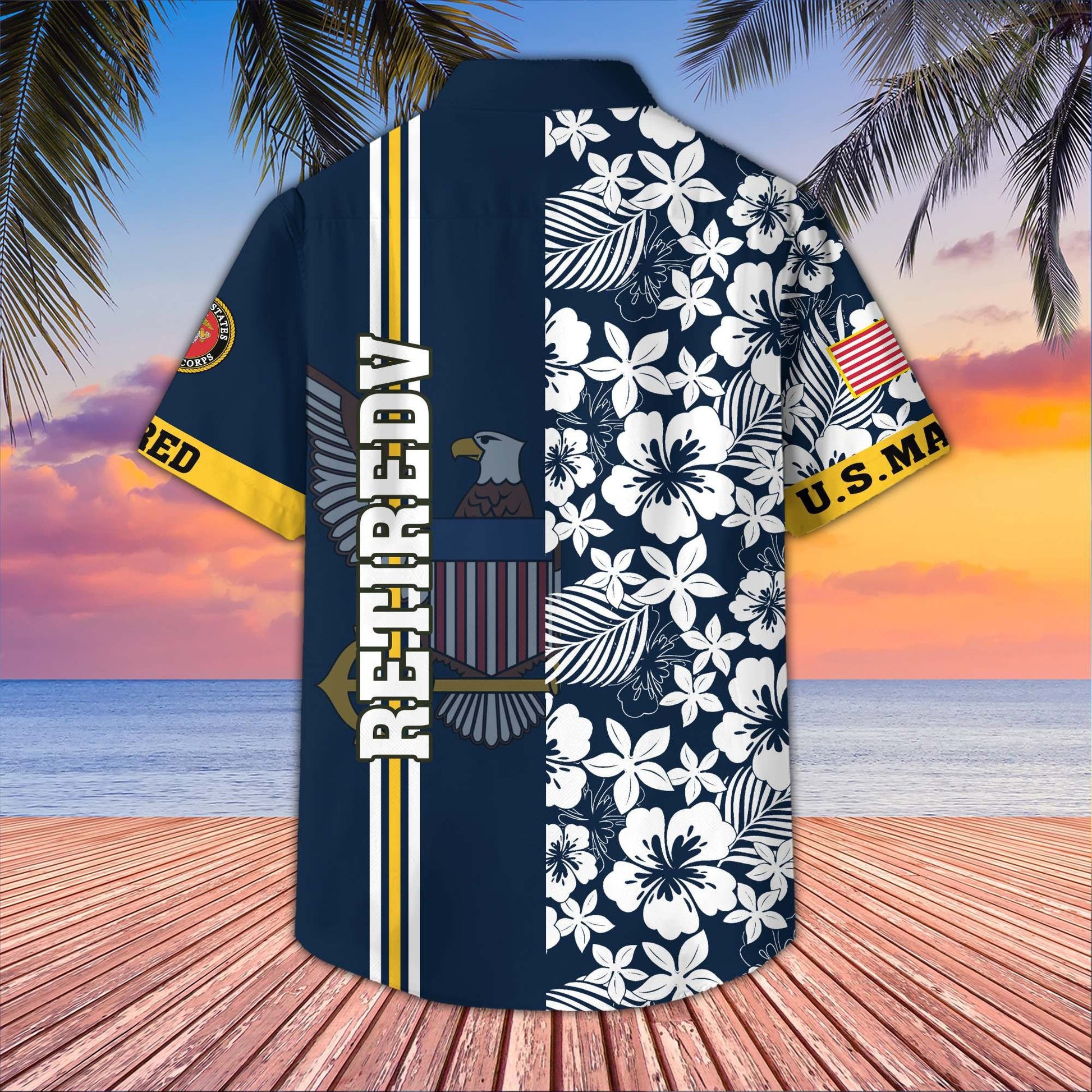 Premium US Navy Chaplain Retired Hawaiian Shirt BPVC290511