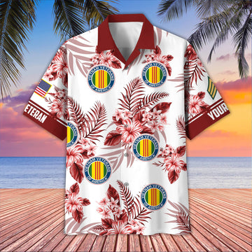 Premium Custom Vietnam Veteran Hawaiian Shirt VPVC406906, Gifts For Vietnam Veteran, Best Gifts On Father's Day, Armed Forces Day, Independence Day, Veterans Day.