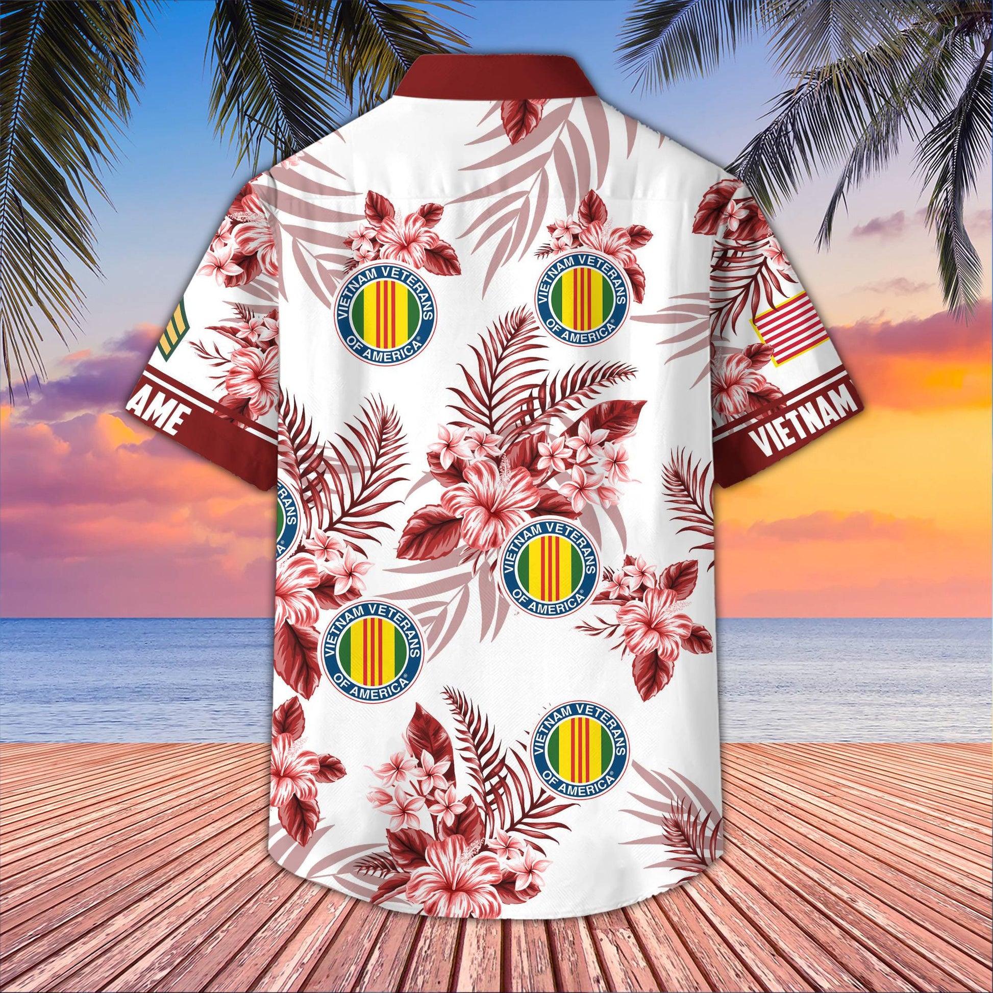 Premium Custom Vietnam Veteran Hawaiian Shirt VPVC406906, Gifts For Vietnam Veteran, Best Gifts On Father's Day, Armed Forces Day, Independence Day, Veterans Day.