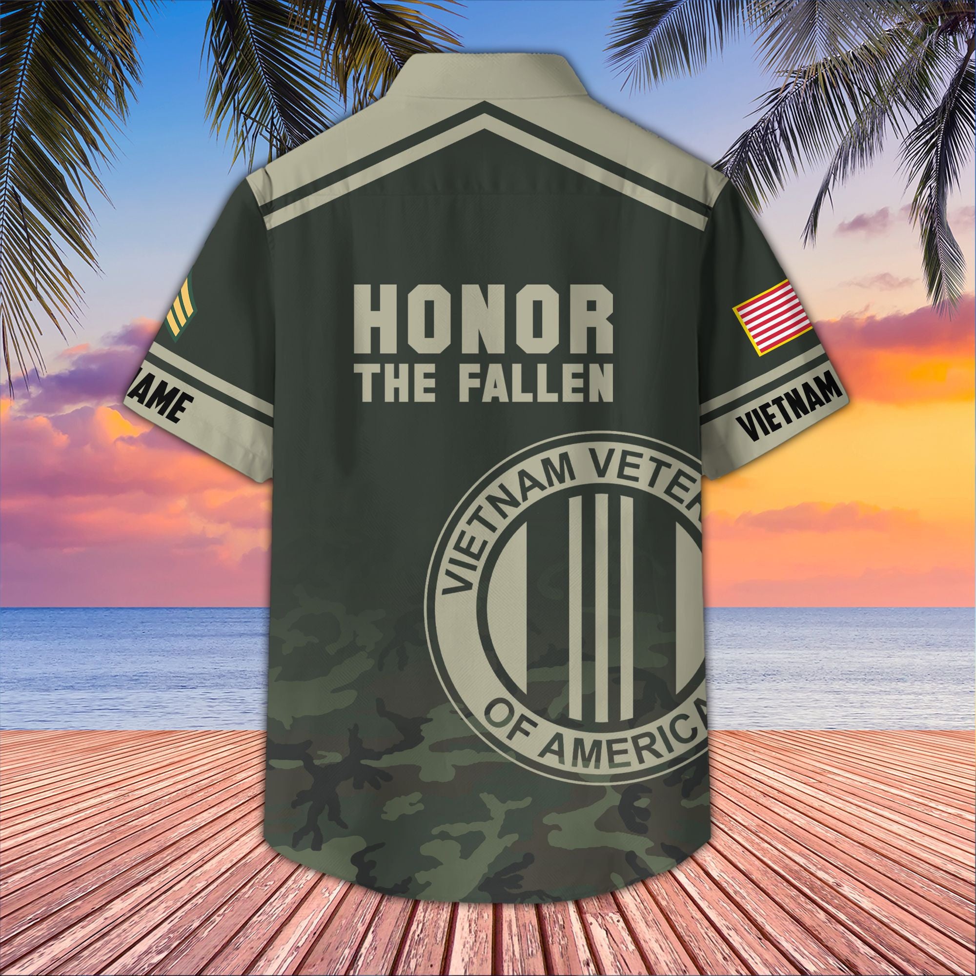 Premium Custom Vietnam Veteran Hawaiian Shirt VPVC407306, Gifts For Vietnam Veteran, Best Gifts On Father's Day, Armed Forces Day, Independence Day, Veterans Day.
