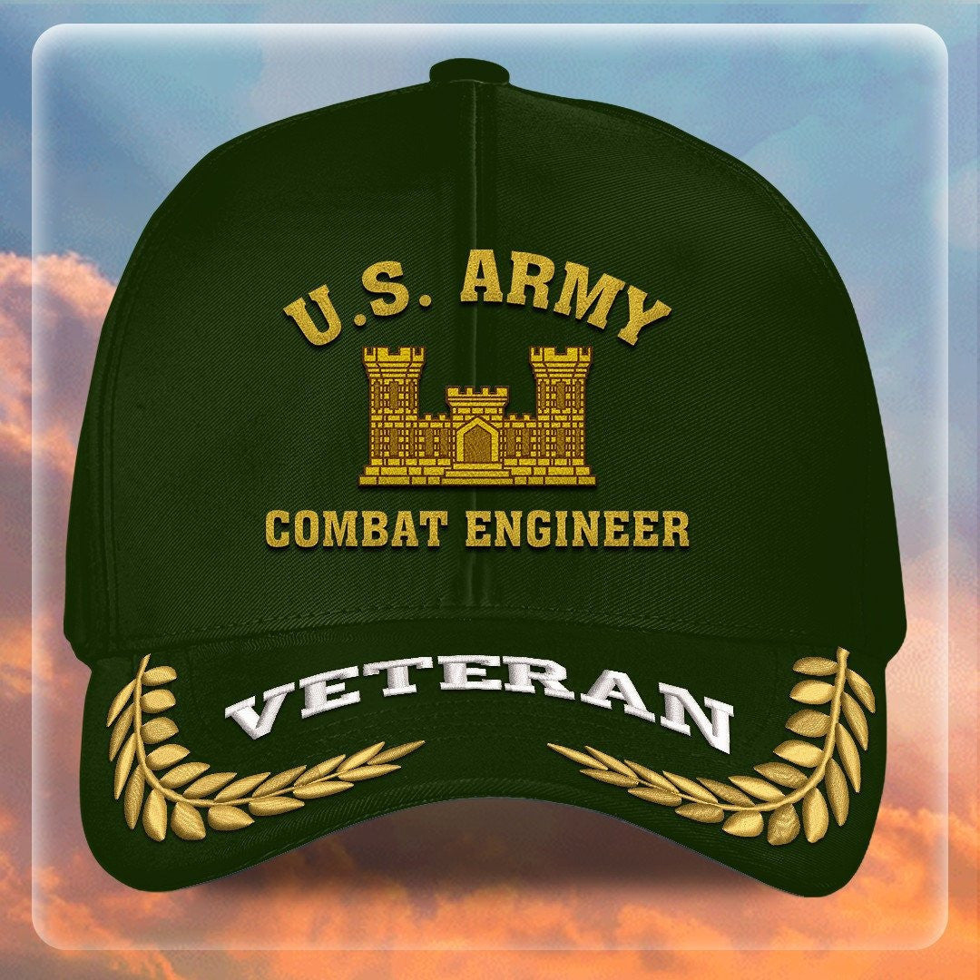 Premium US Army Embroidered Hats VPVC307825, Gifts For Army Veteran, Gifts On Father's Day, Armed Forces Day, Independence Day, Veterans Day.