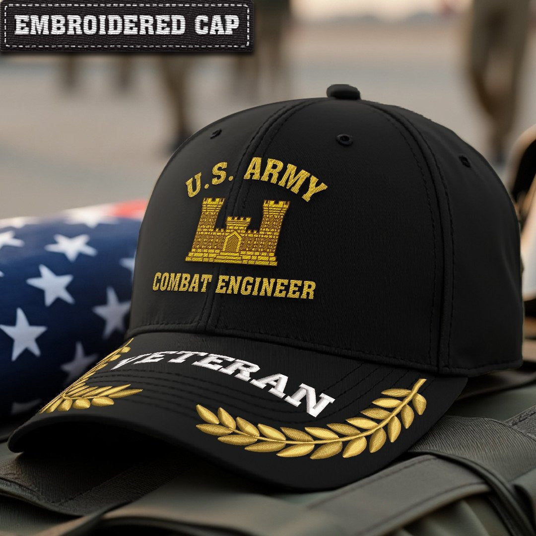 Premium US Army Embroidered Hats VPVC307826, Gifts For Army Veteran, Gifts On Father's Day, Armed Forces Day, Independence Day, Veterans Day.