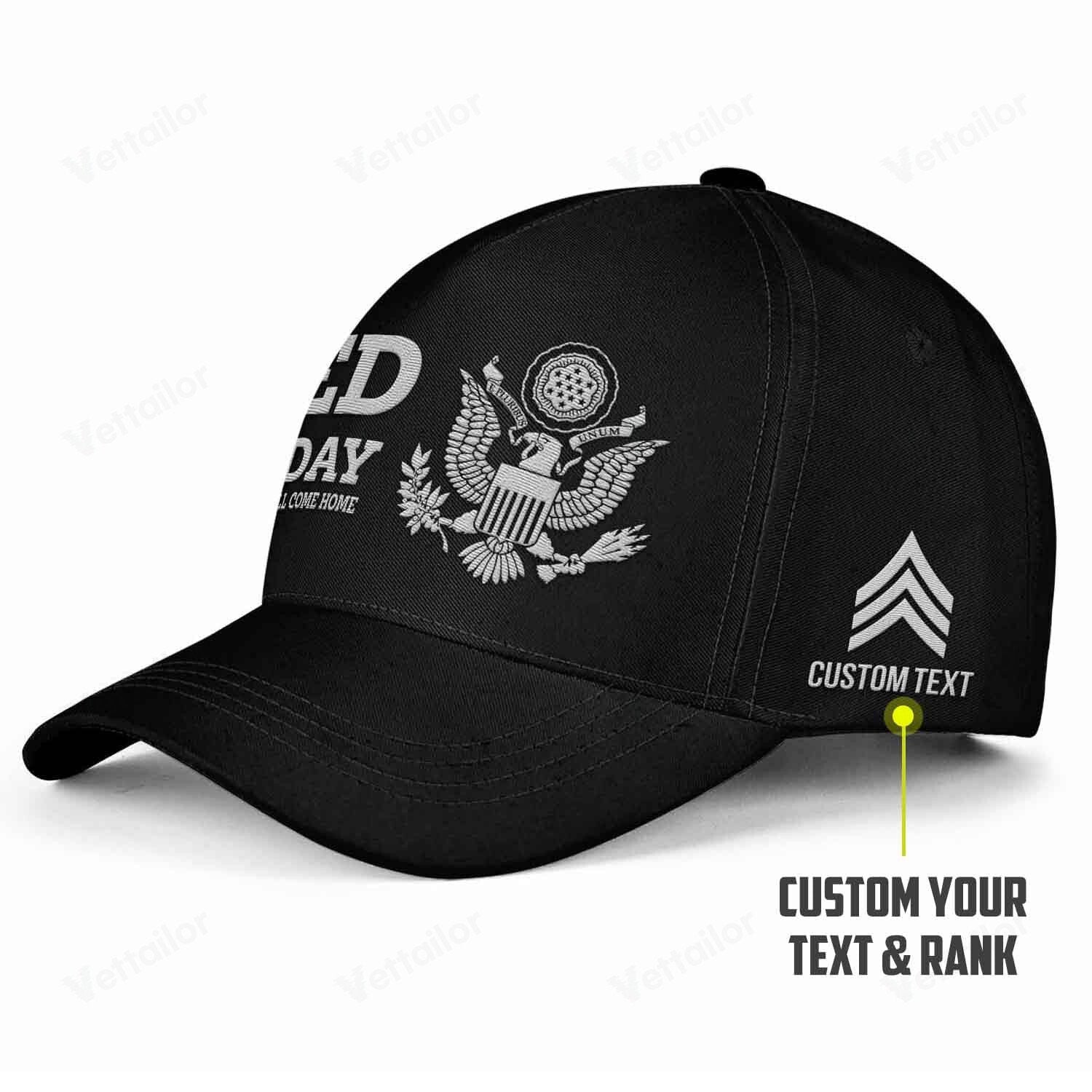 Premium Custom US Veteran Embroidered Hats VPVC307829, Gifts For US Veteran, Gifts On Father's Day, Armed Forces Day, Independence Day, Veterans Day.