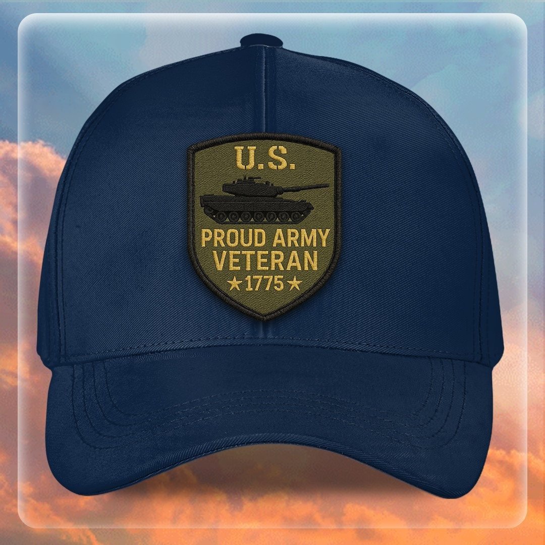 Premium US Army Embroidered Hats VPVC307967, Gifts For Army Veteran, Gifts On Father's Day, Armed Forces Day, Independence Day, Veterans Day.
