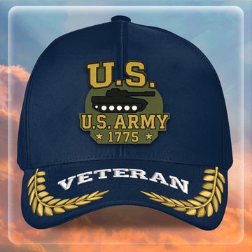 Premium US Army Embroidered Hats VPVC307975, Gifts For Army Veteran, Gifts On Father's Day, Armed Forces Day, Independence Day, Veterans Day.