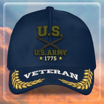 Premium US Army Embroidered Hats VPVC307978, Gifts For Army Veteran, Gifts On Father's Day, Armed Forces Day, Independence Day, Veterans Day.