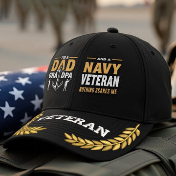 Premium US Navy Embroidered Hats VPVC308013, Gifts For Navy Veteran, Gifts On Father's Day, Armed Forces Day, Independence Day, Veterans Day.
