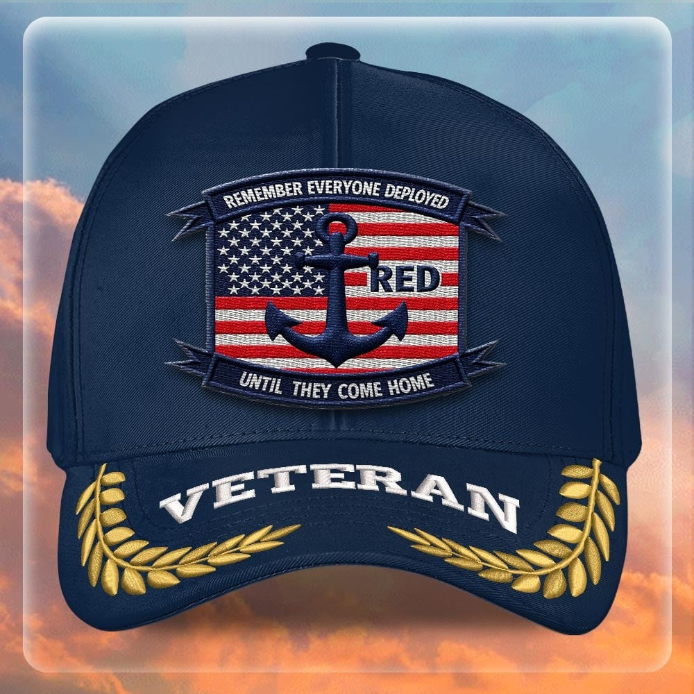 Premium US Navy Embroidered Hats VPVC308016, Gifts For Navy Veteran, Gifts On Father's Day, Armed Forces Day, Independence Day, Veterans Day.
