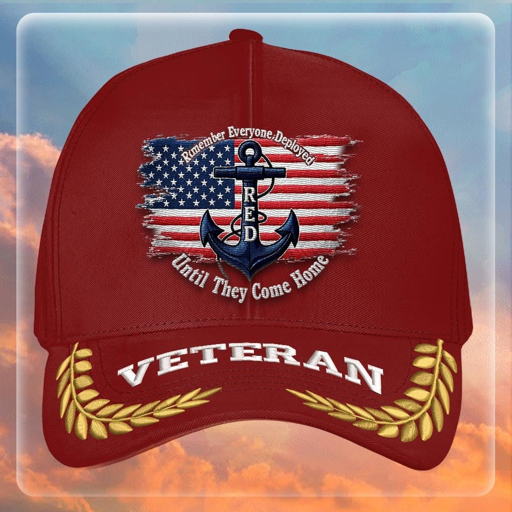 Premium US Navy Embroidered Hats VPVC308020, Gifts For Navy Veteran, Gifts On Father's Day, Armed Forces Day, Independence Day, Veterans Day.