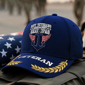 Premium US Navy Embroidered Hats VPVC308022, Gifts For Navy Veteran, Gifts On Father's Day, Armed Forces Day, Independence Day, Veterans Day.