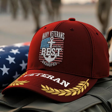 Premium US Navy Embroidered Hats VPVC308026, Gifts For Navy Veteran, Gifts On Father's Day, Armed Forces Day, Independence Day, Veterans Day.