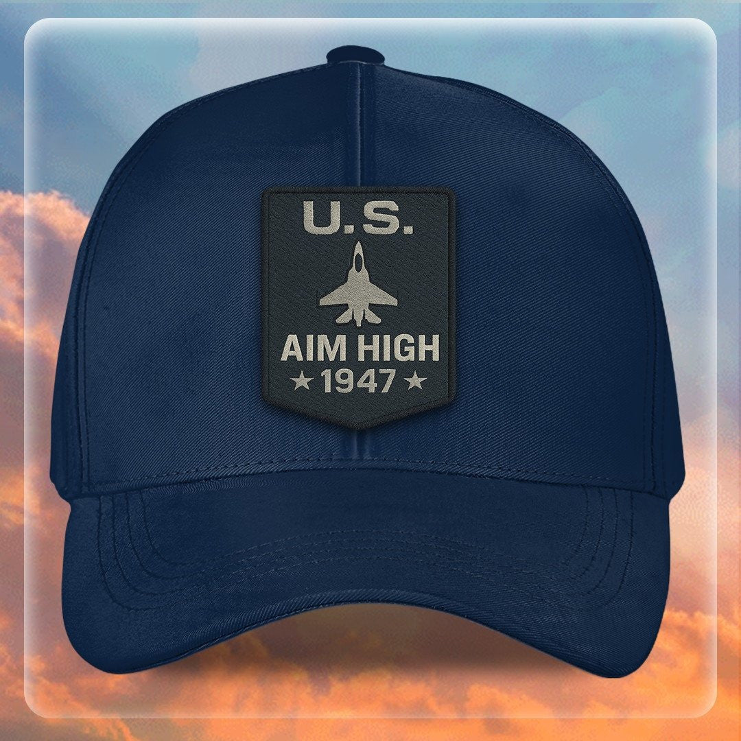 Premium USAF Embroidered Hats VPVC308038, Gifts For Air Force Veteran, Gifts On Father's Day, Armed Forces Day, Independence Day, Veterans Day.