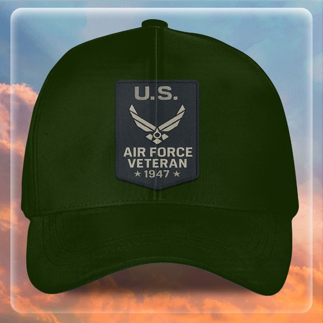 Premium USAF Embroidered Hats VPVC308043, Gifts For Air Force Veteran, Gifts On Father's Day, Armed Forces Day, Independence Day, Veterans Day.