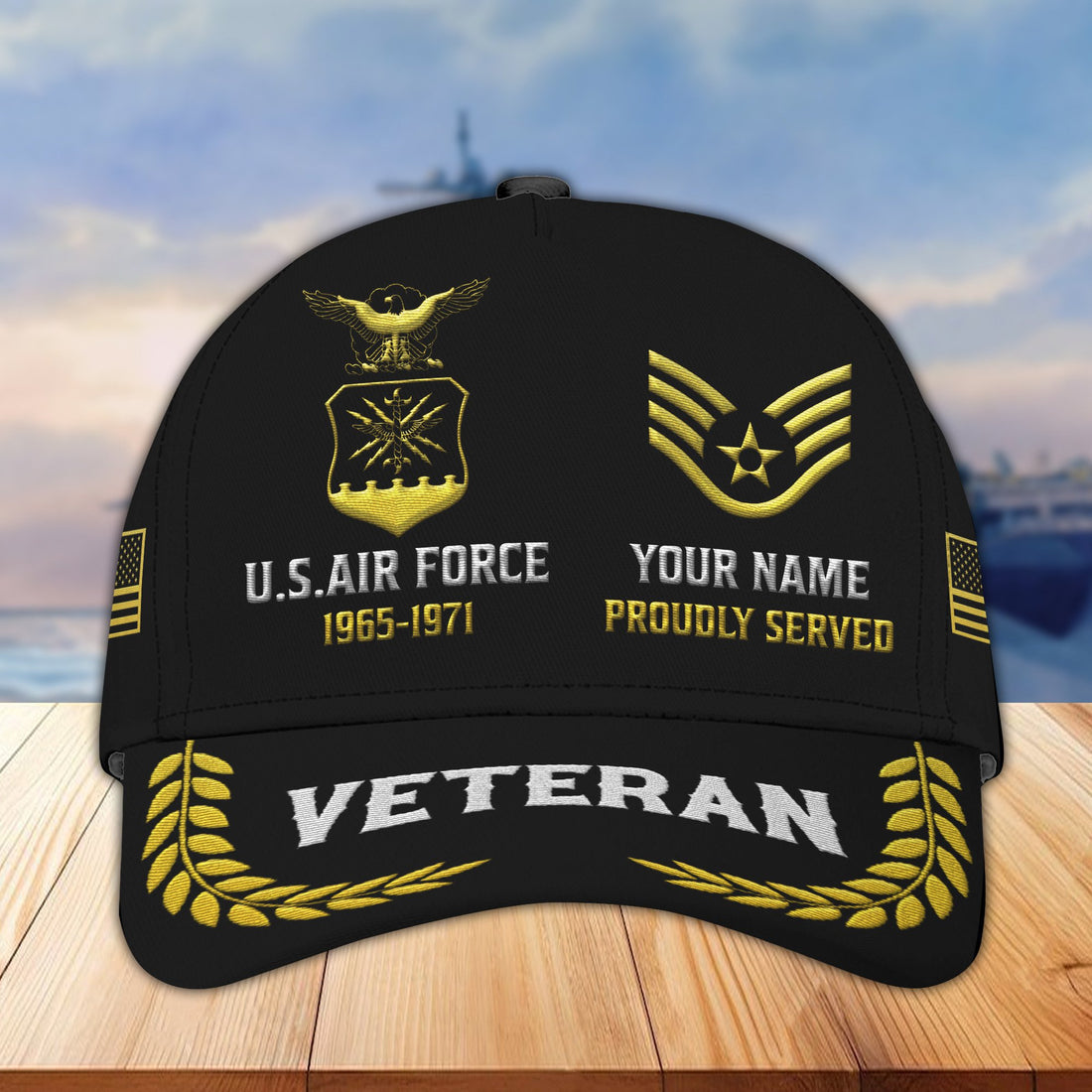 Premium Custom USAF Embroidered Hats VPVC307704, Gifts For Air Force Veteran, Best Gifts On Father's Day, Armed Forces Day, Independence Day, Veterans Day.