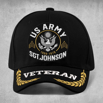 Premium Custom US Army Embroidered Hats VPVC308105, Gifts For Army Veteran, Gifts On Father's Day, Armed Forces Day, Independence Day, Veterans Day.