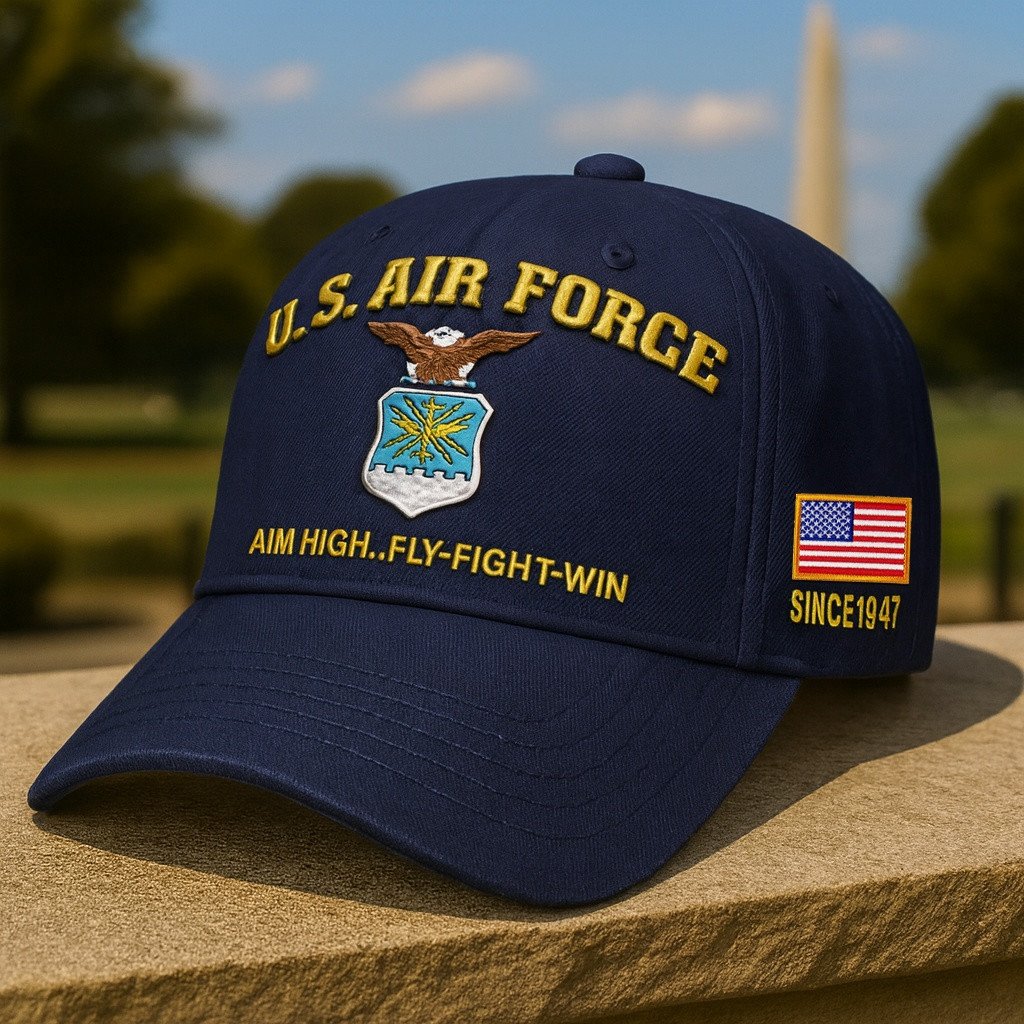 Premium Embroidered US Veterans Hats CPVC300701, 250th Anniversary, Gifts for US Veterans, Gifts on Veterans Day