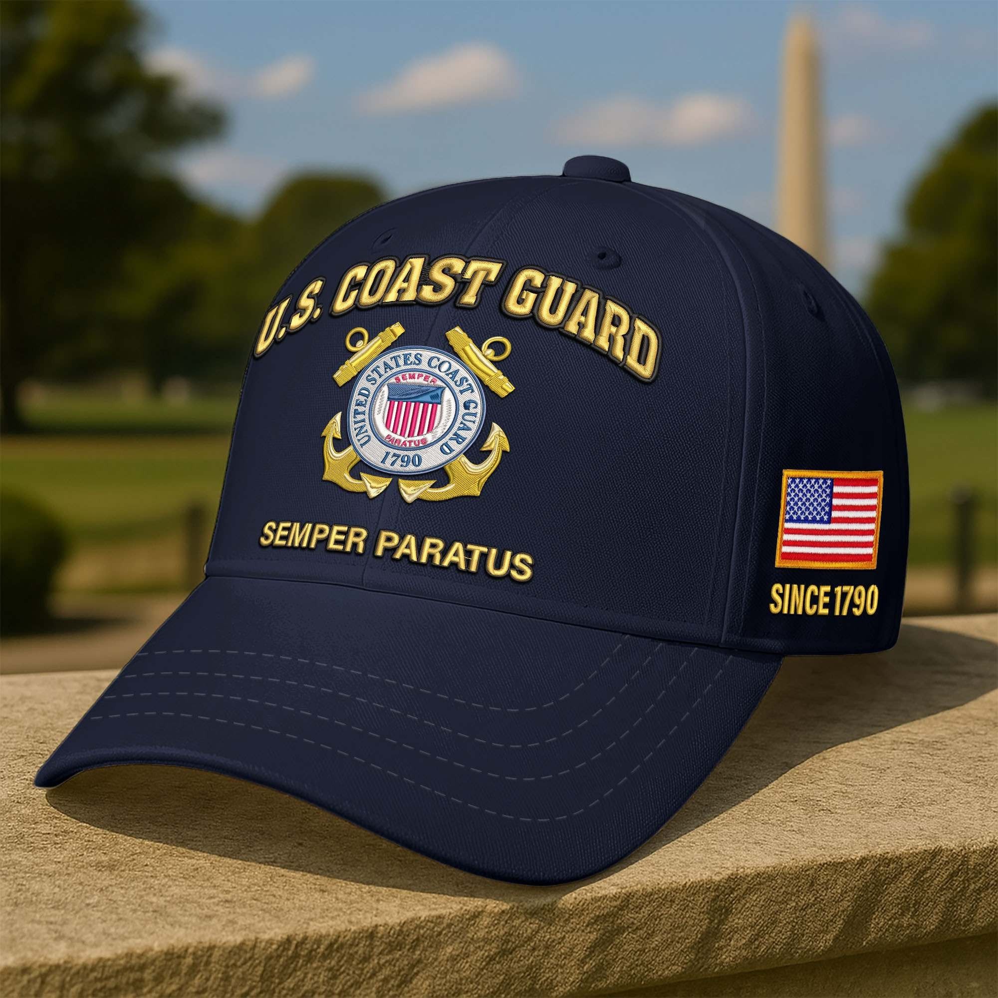 Premium Embroidered US Veterans Hats CPVC300701, 250th Anniversary, Gifts for US Veterans, Gifts on Veterans Day